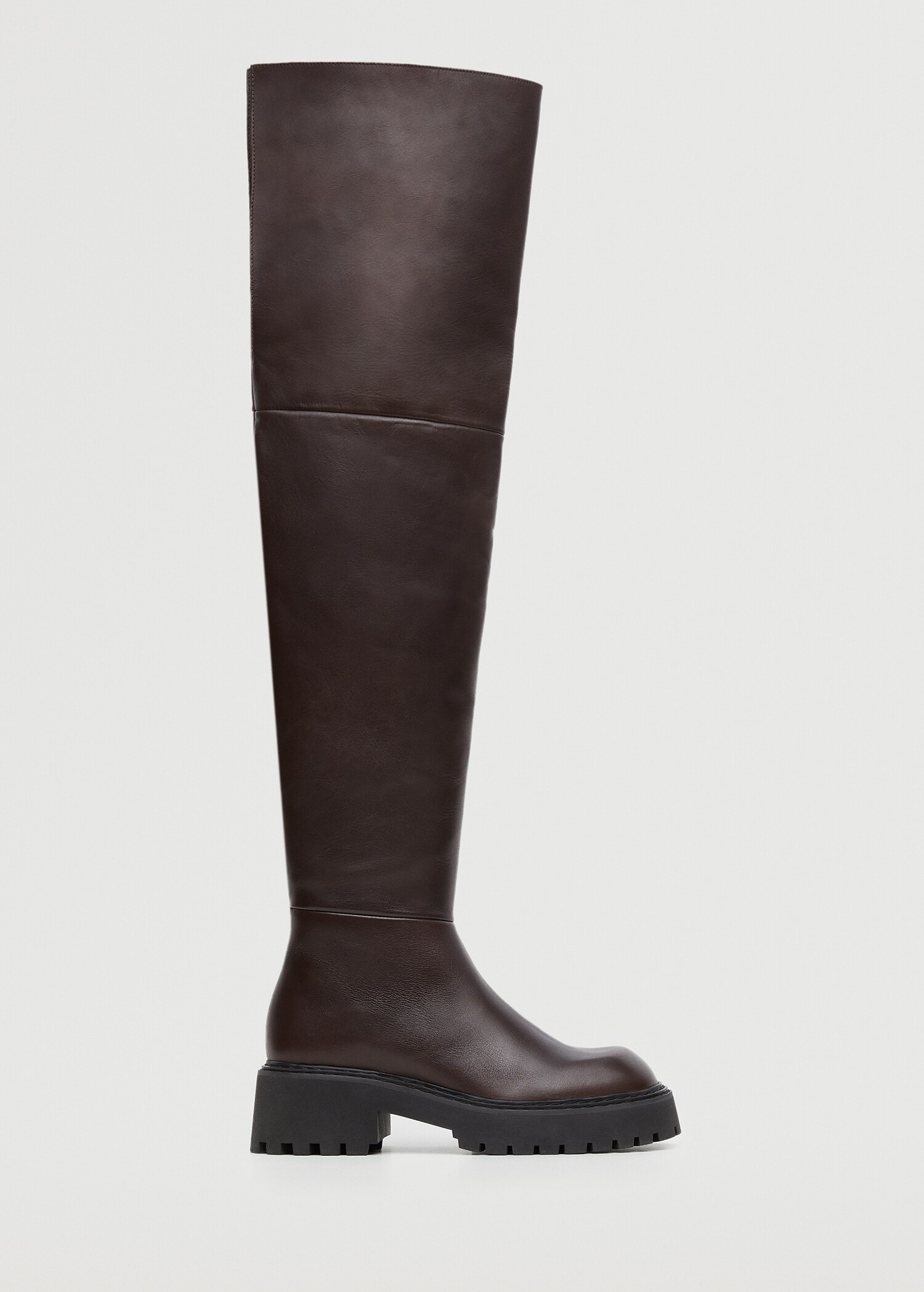Bota piel suela track - Artículo sin modelo