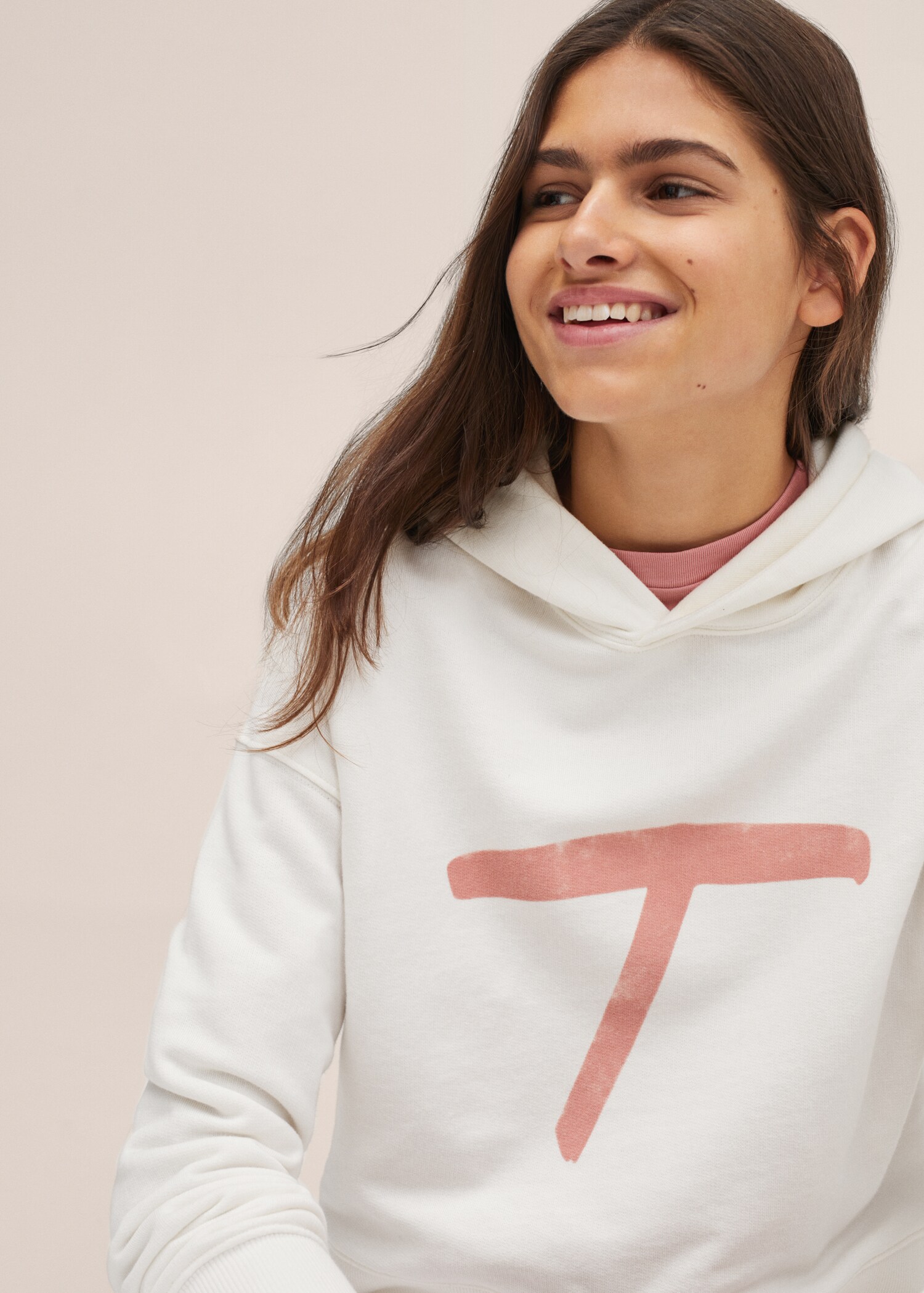 Sudadera crop Colección T - Detalle del artículo 1