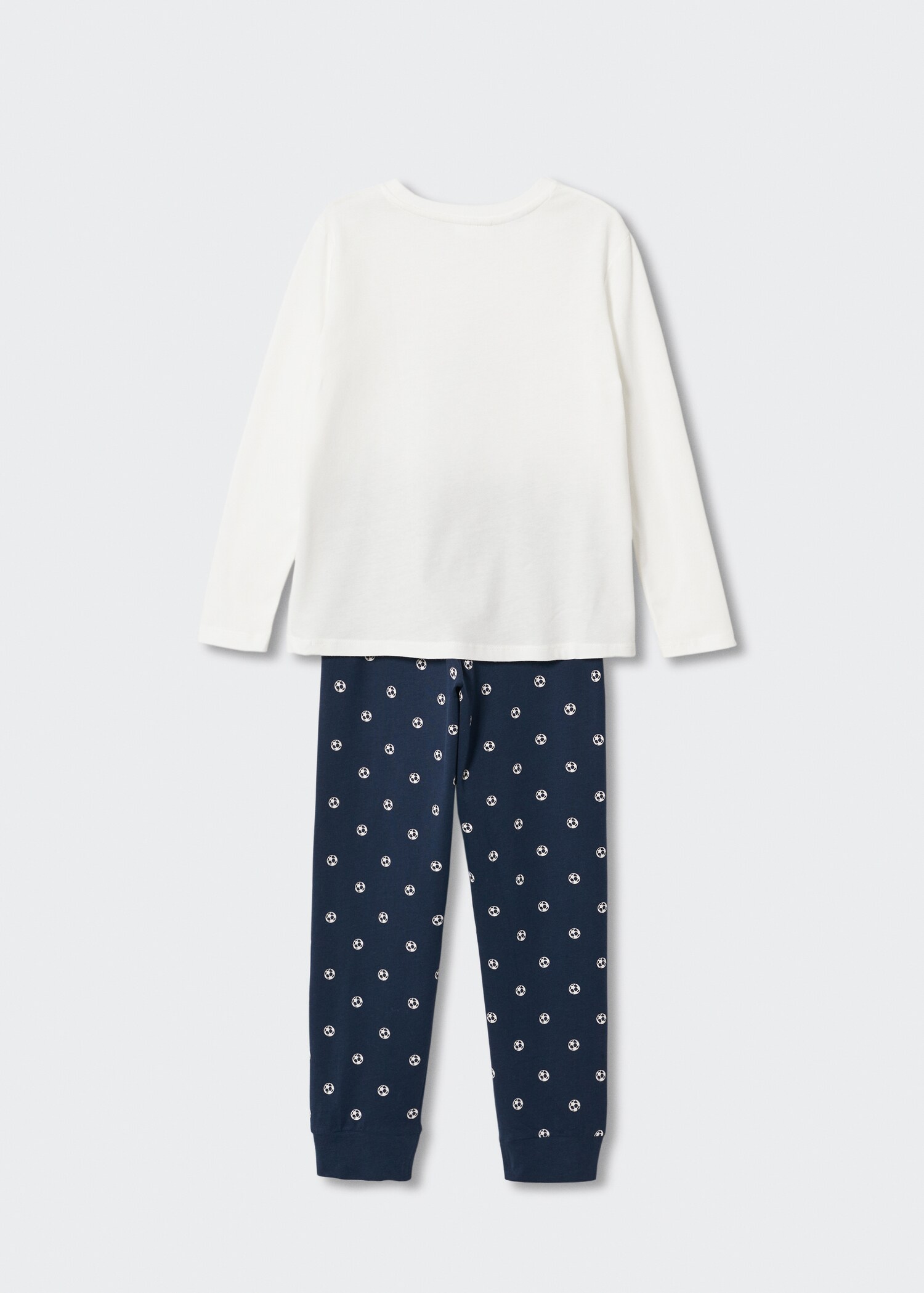 Pijama largo algodón - Reverso del artículo