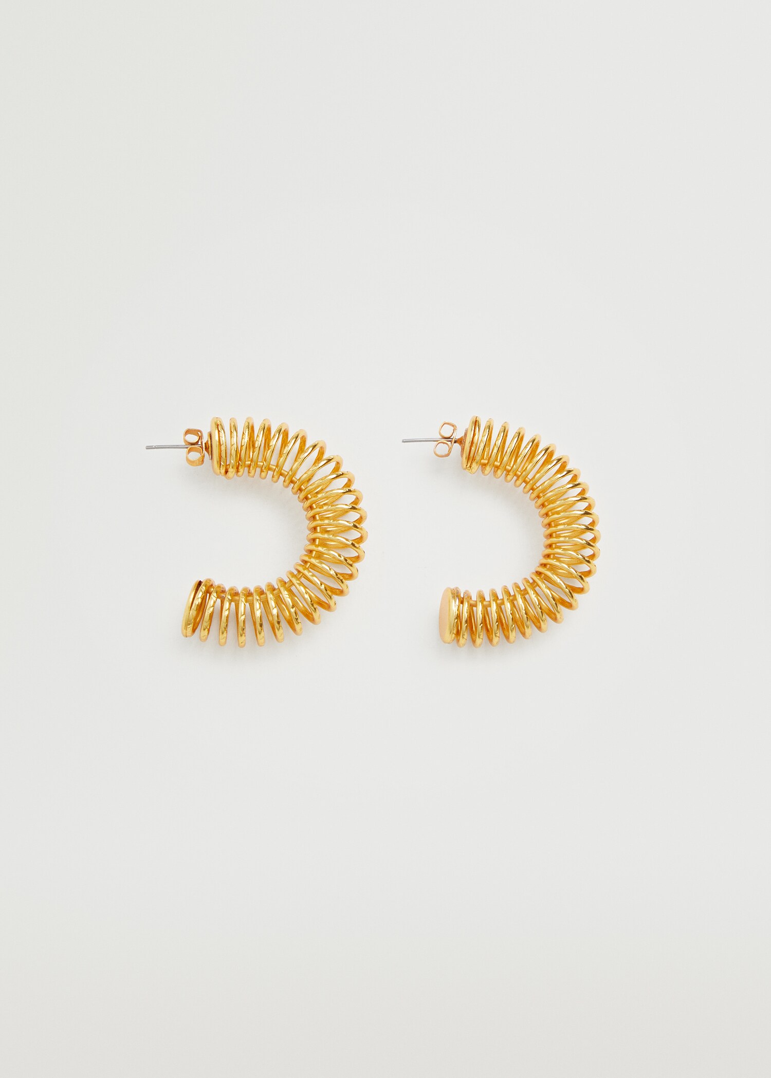 Pendientes aros metálicos - Artículo sin modelo