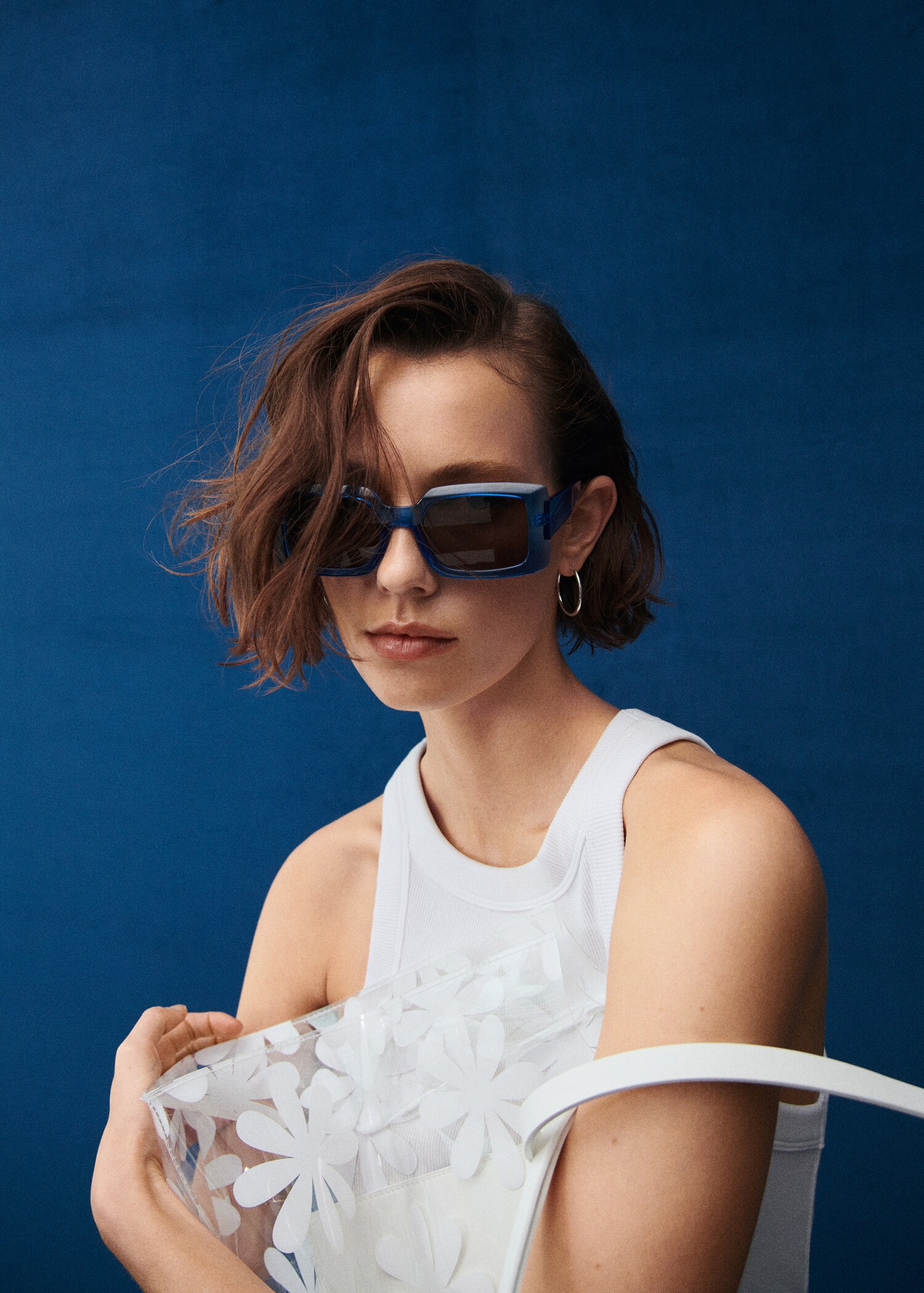 Clear frame sunglasses - Details of the article 6