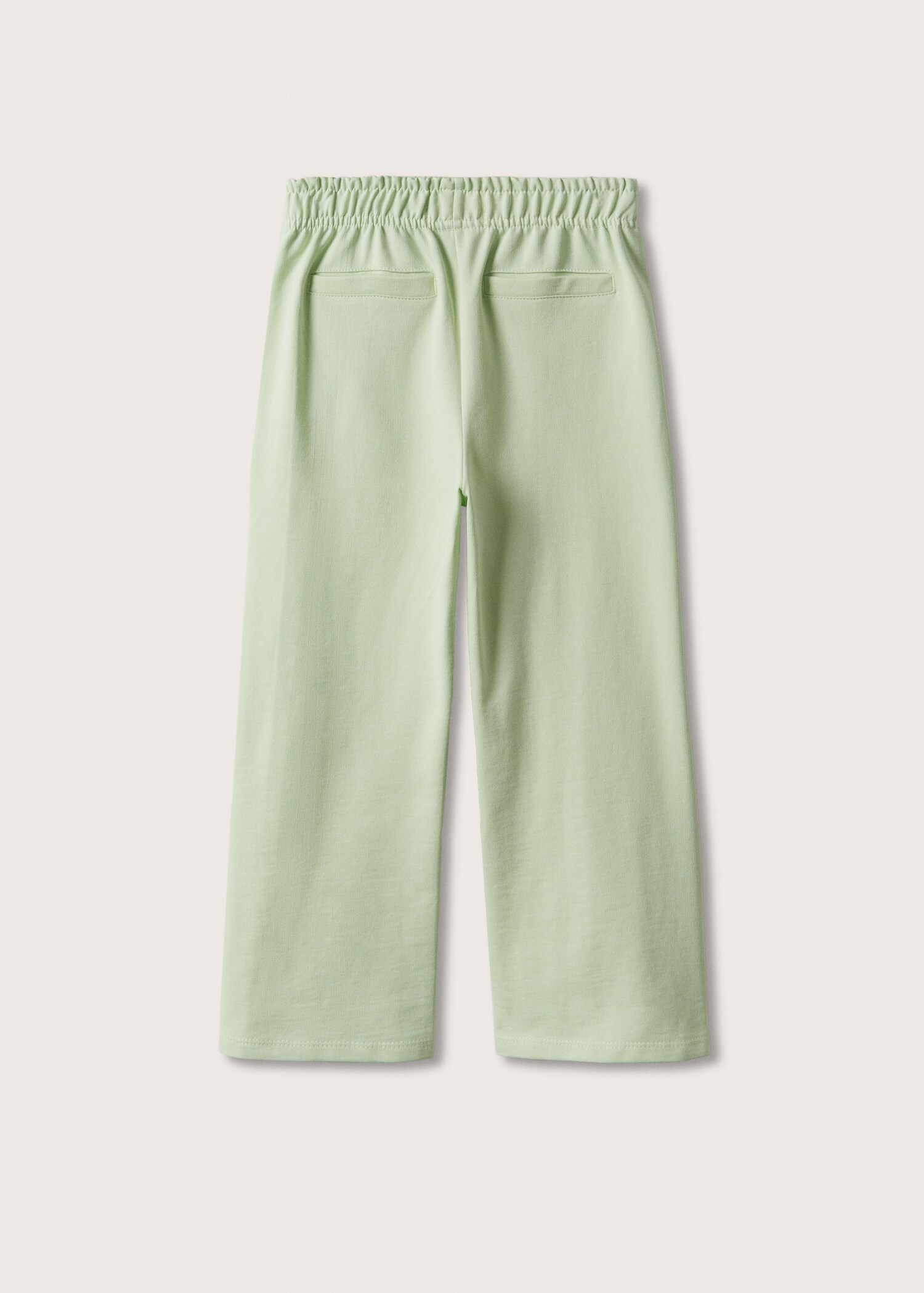 Pantalón recto crop - Reverso del artículo