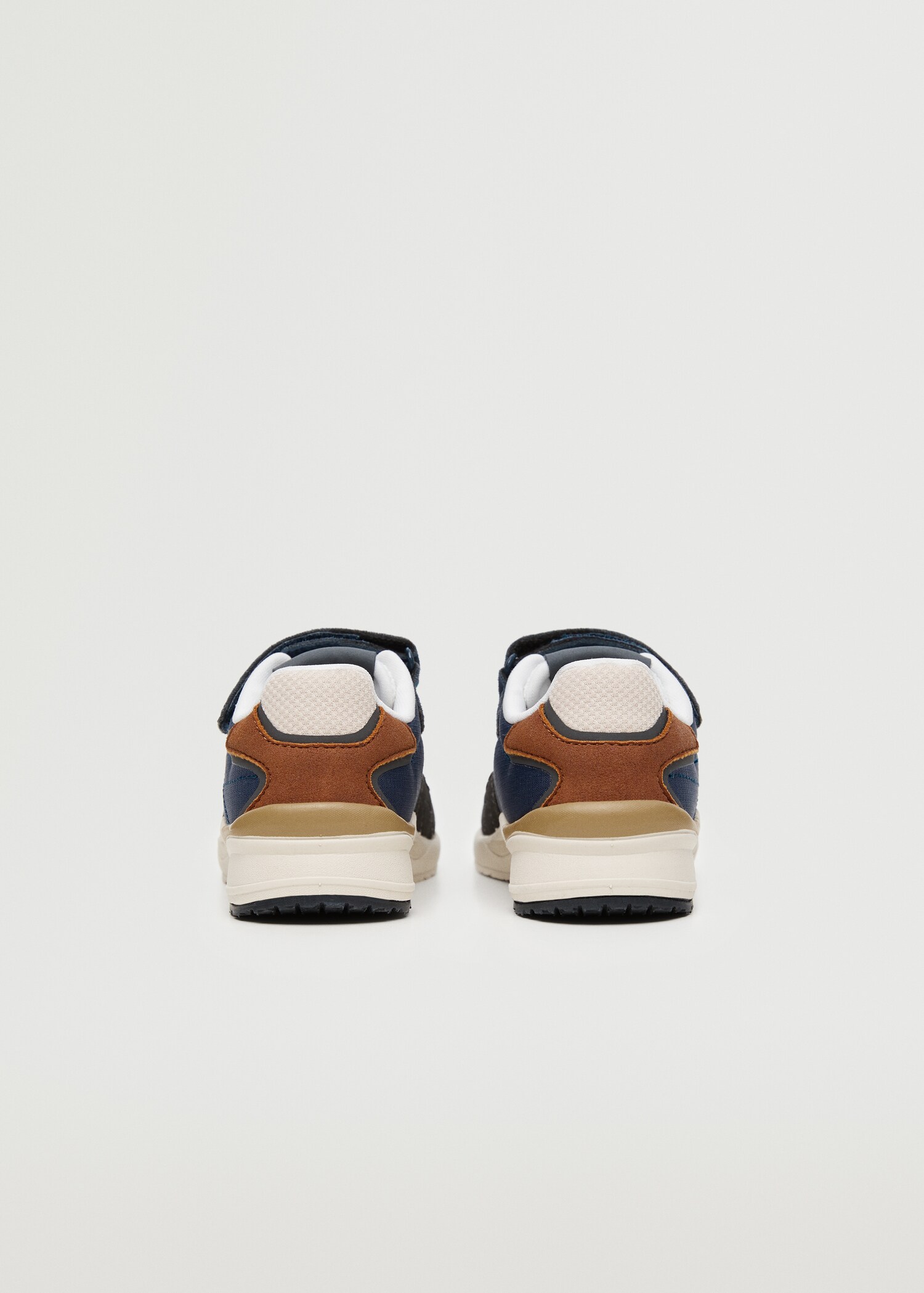 Lace-up mixed sneakers - Details of the article 2