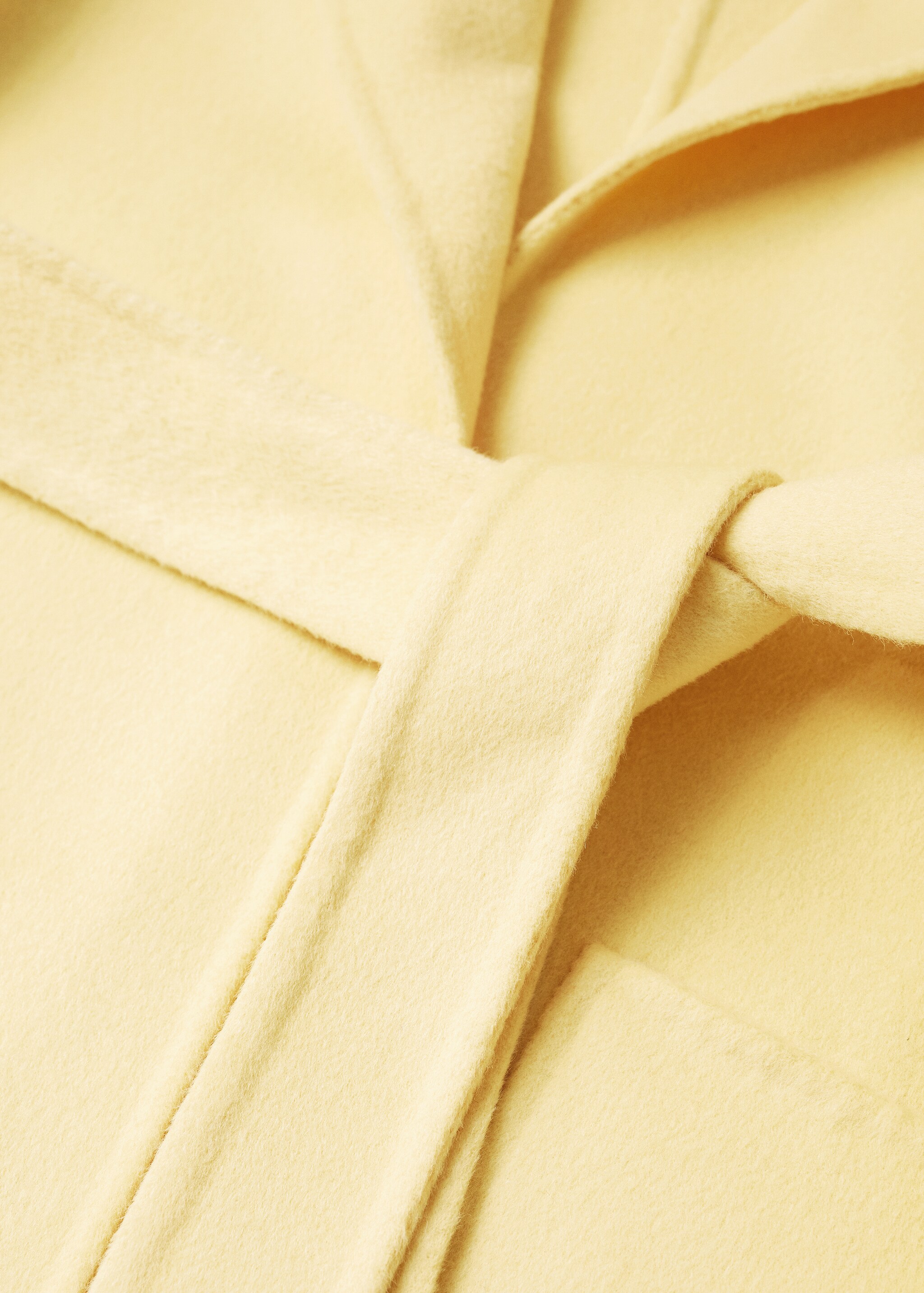 Handmade Mantel mit Gürtel - Detail des Artikels 8
