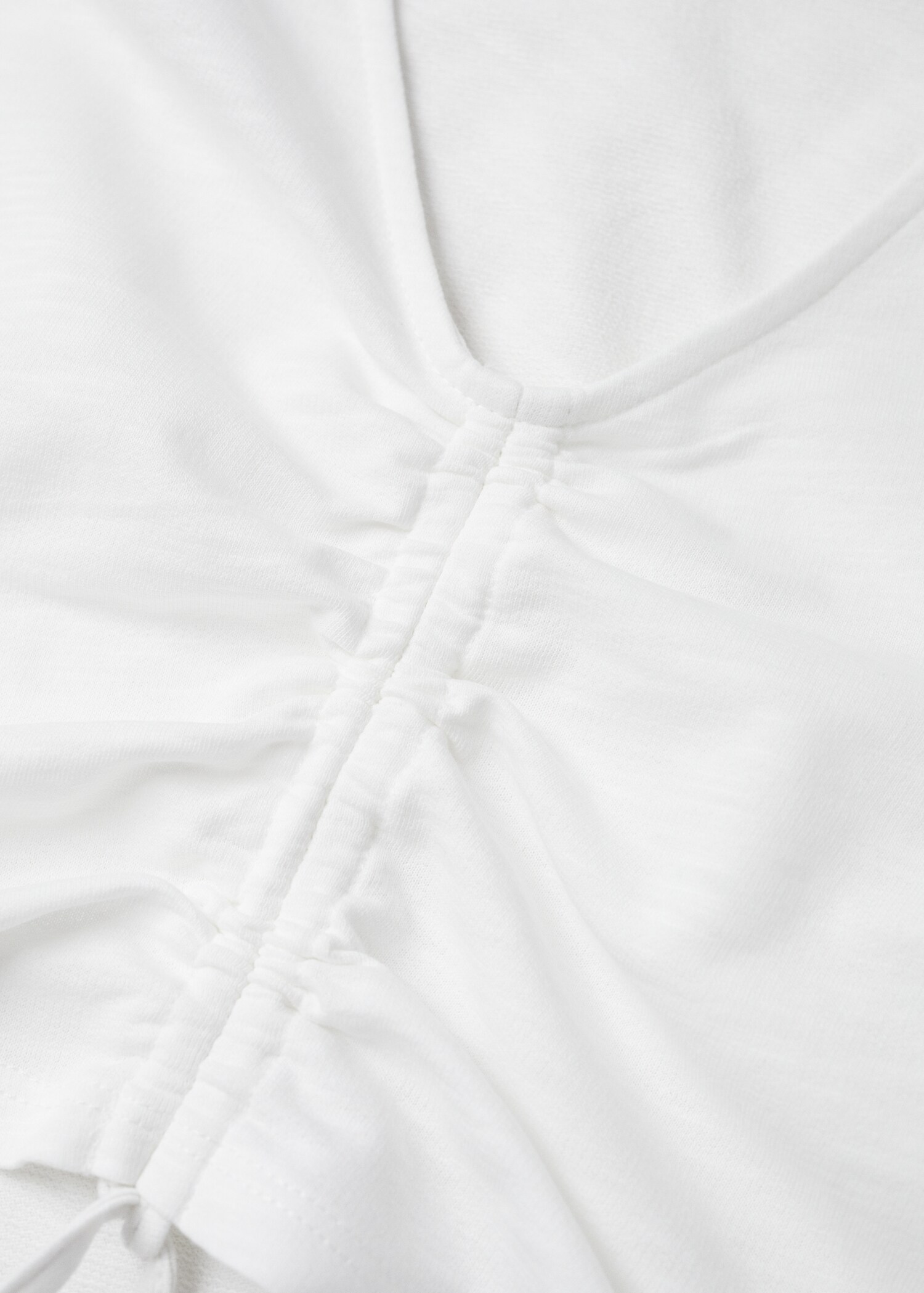 Camiseta fruncida manga larga - Detalle del artículo 8