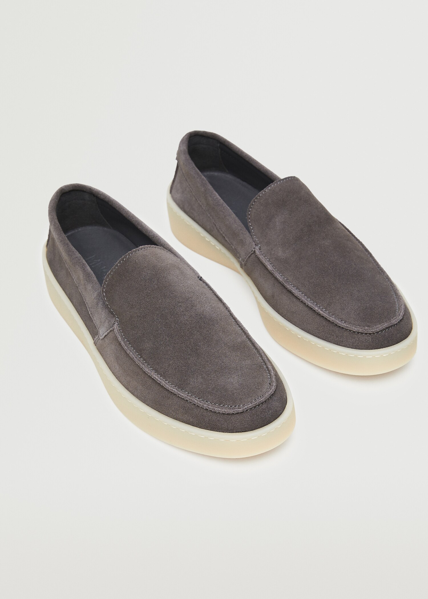 Rubber-sole moccasin - Medium plane
