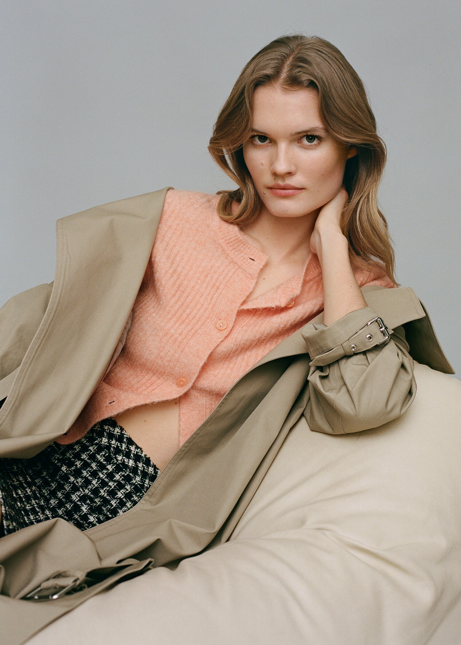 Ribbed knit cardigan - Details of the article 6