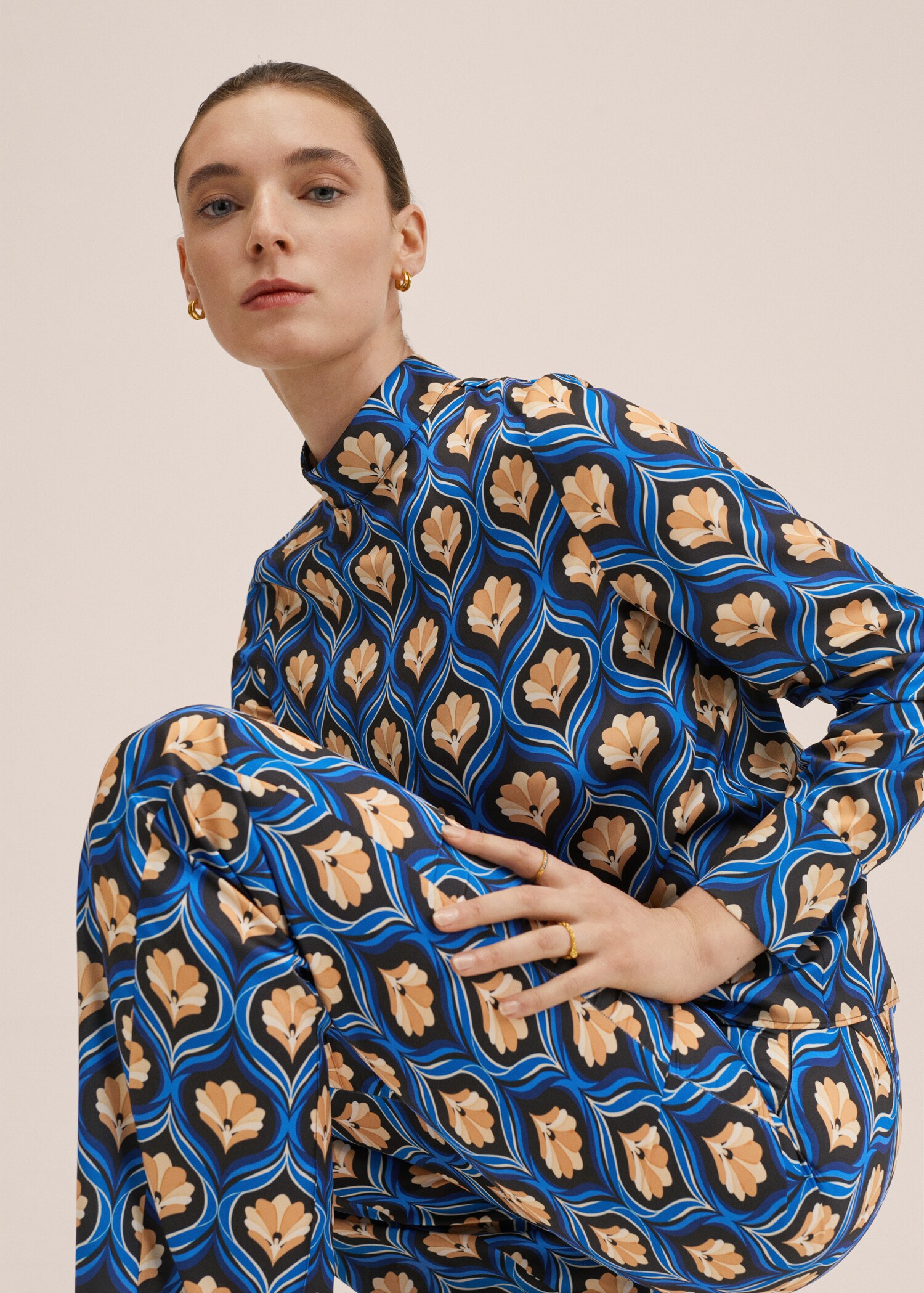 Blusa stampa retrò - Dettaglio dell'articolo 1