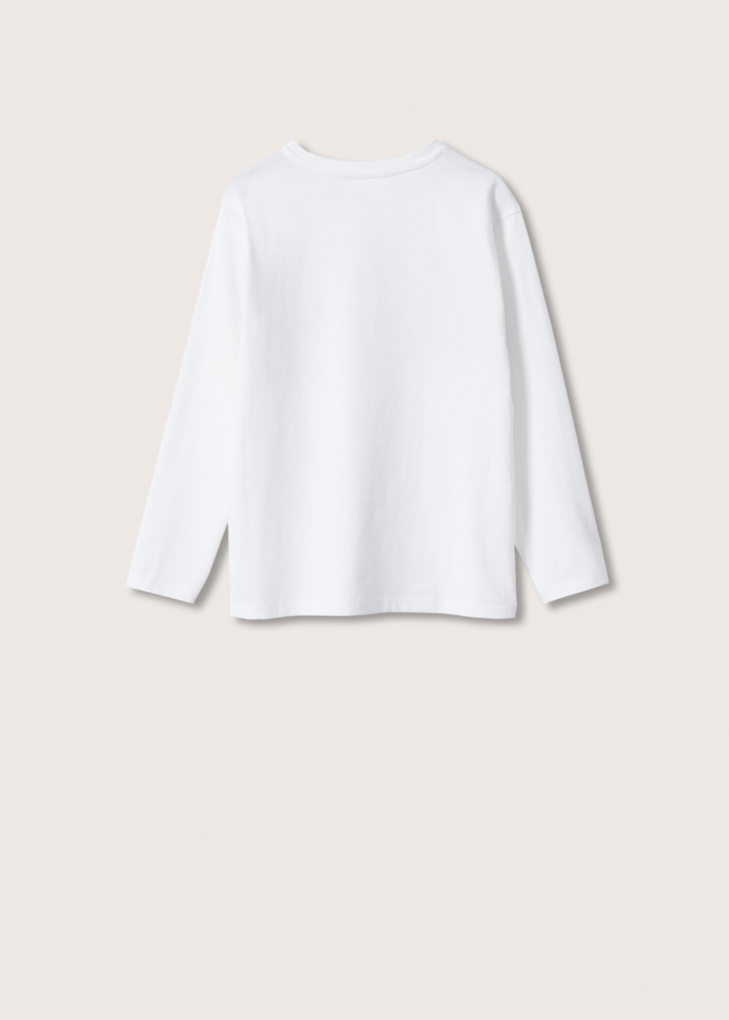 Printed long sleeve t-shirt - Reverse of the article