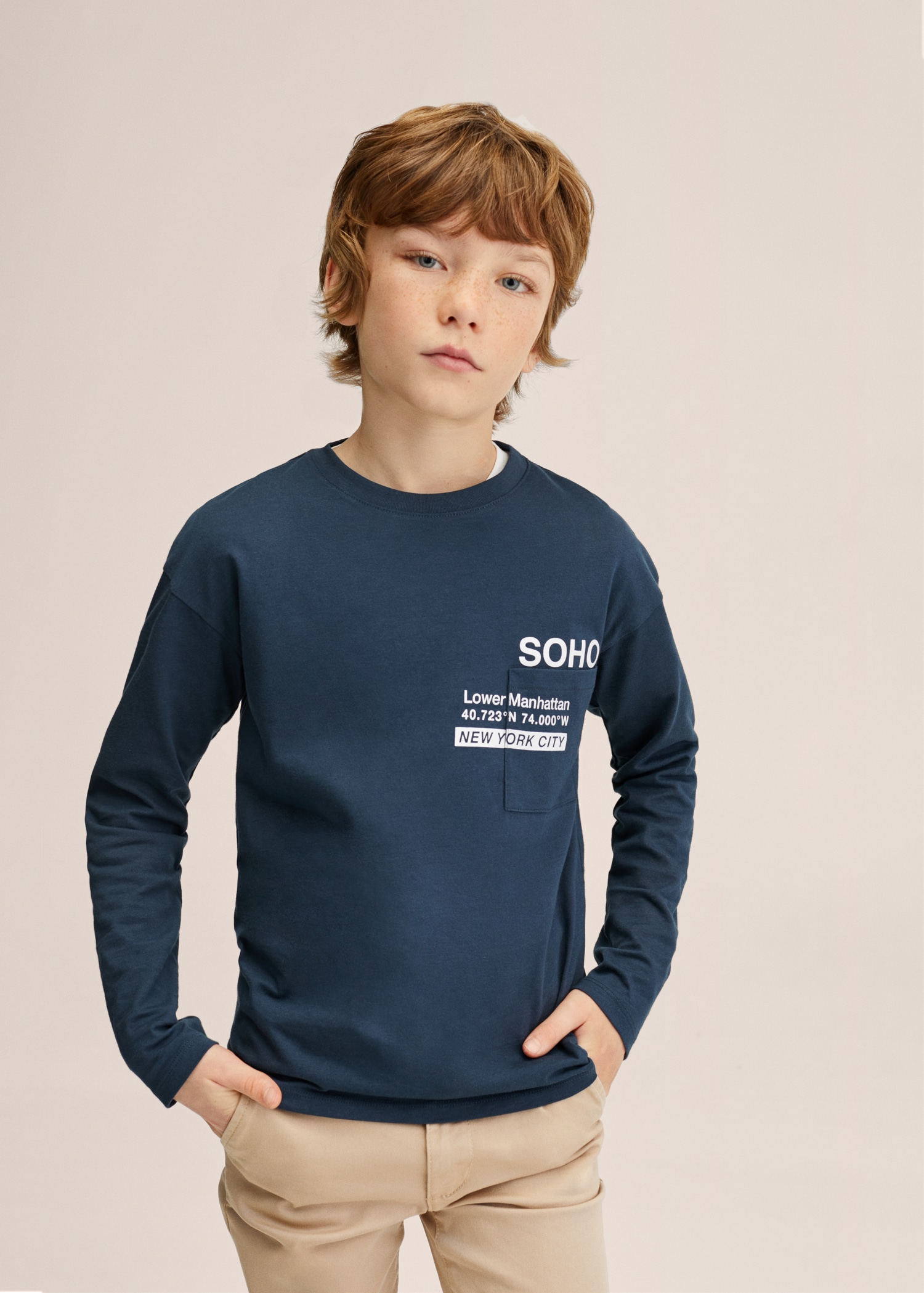 Camiseta manga larga mensaje - Detalle del artículo 2