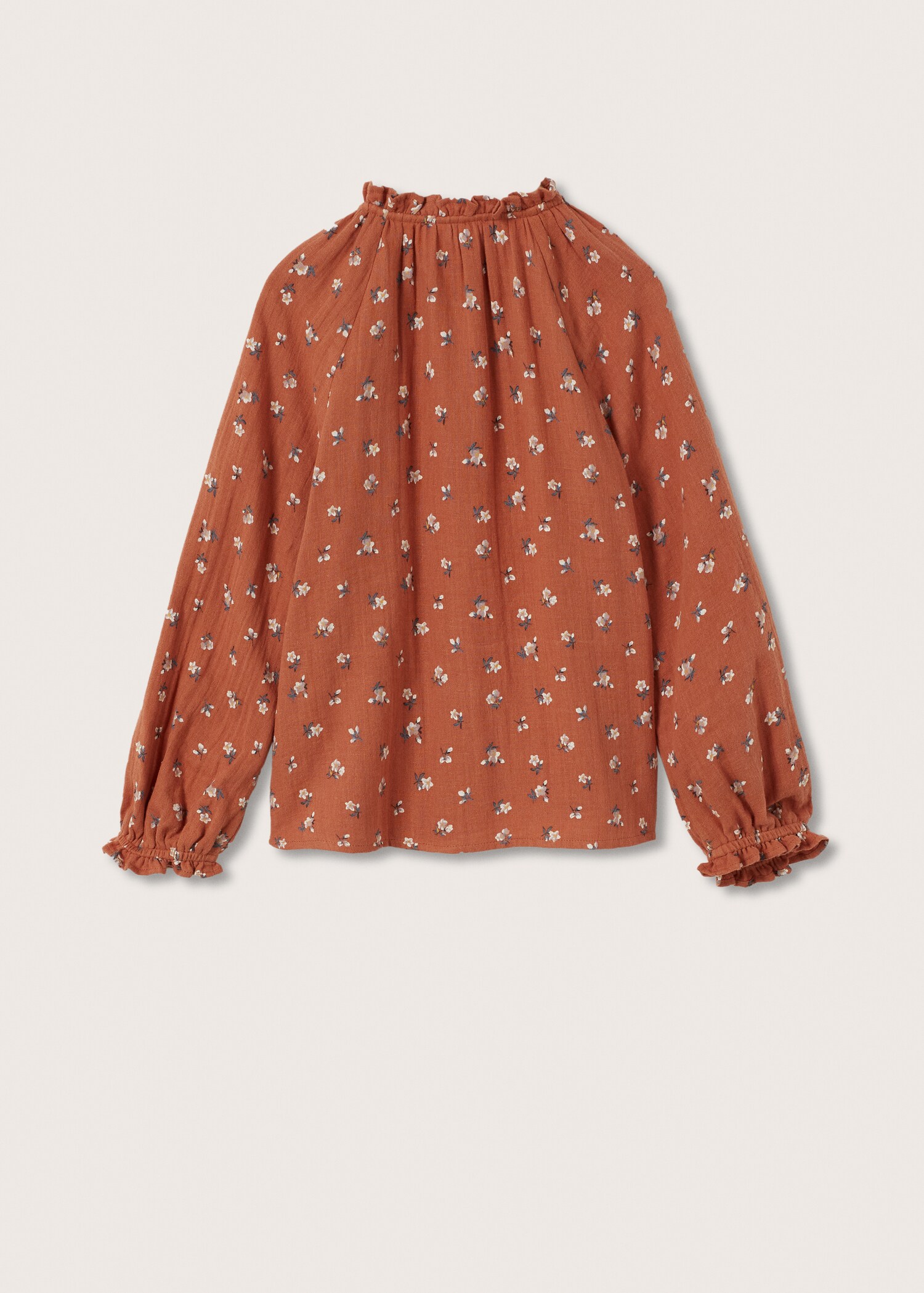 Blusa estampado floral - Reverso del artículo