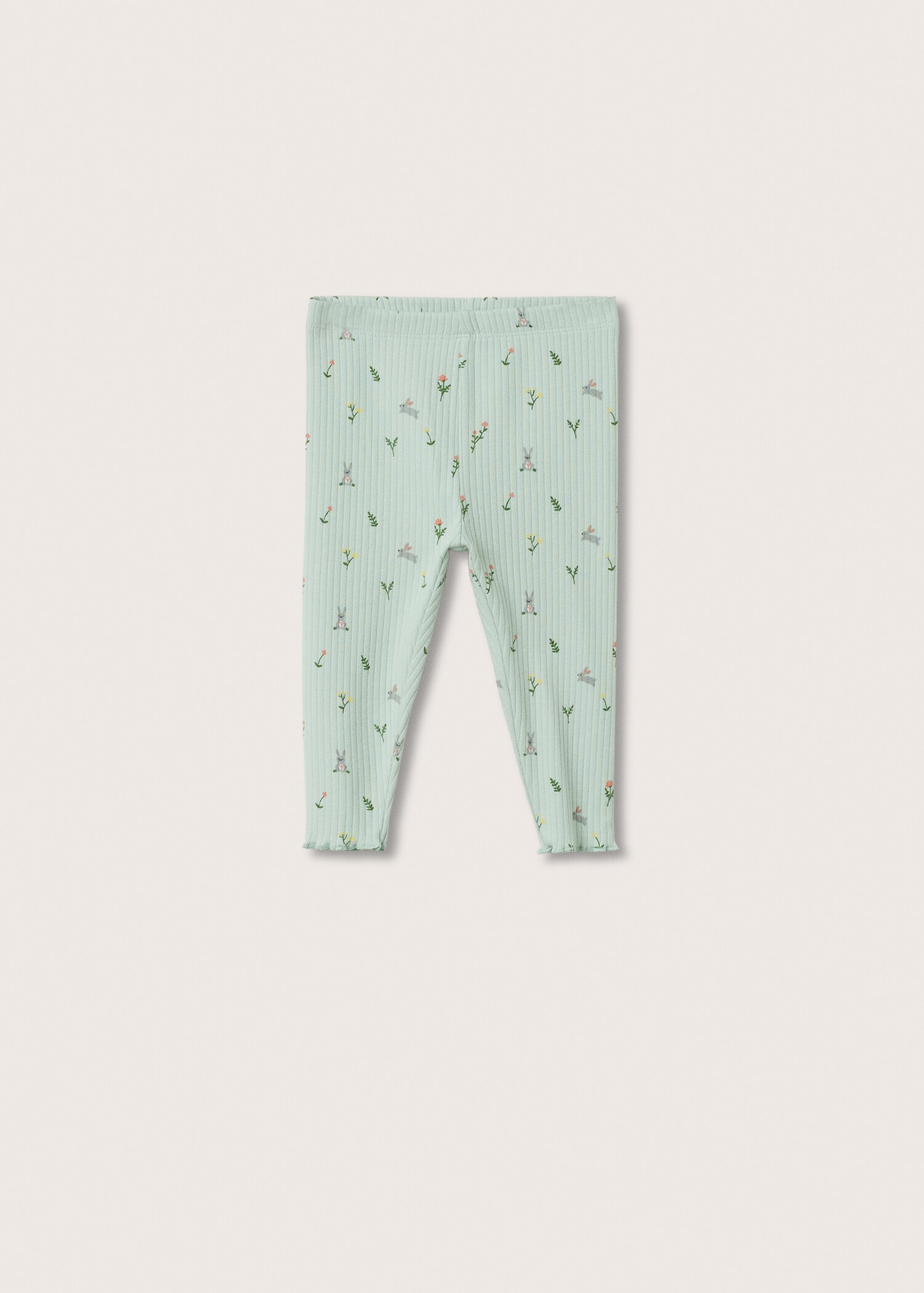 Printed cotton leggings - Article without model