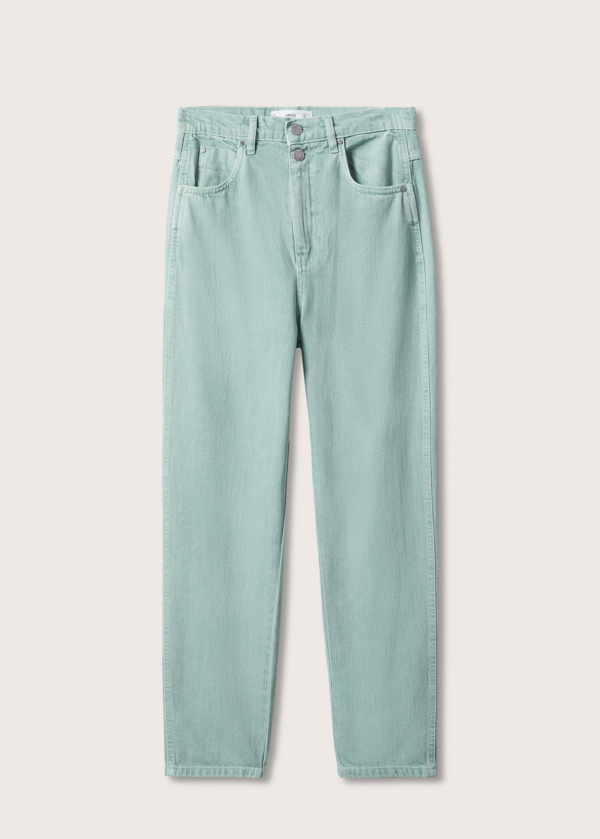 Tapered-Jeans mit hohem Bund - Artikel ohne Model