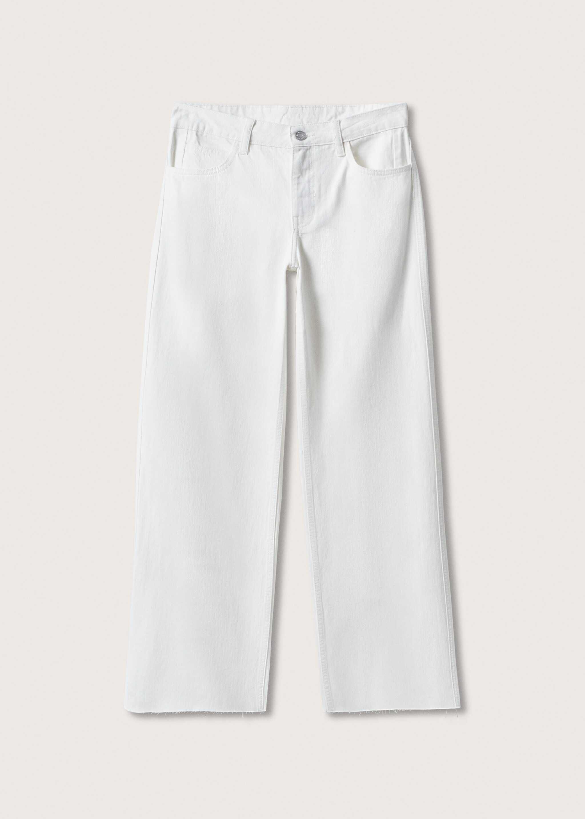 Wideleg-Jeans mit mittlerem Bund - Artikel ohne Model