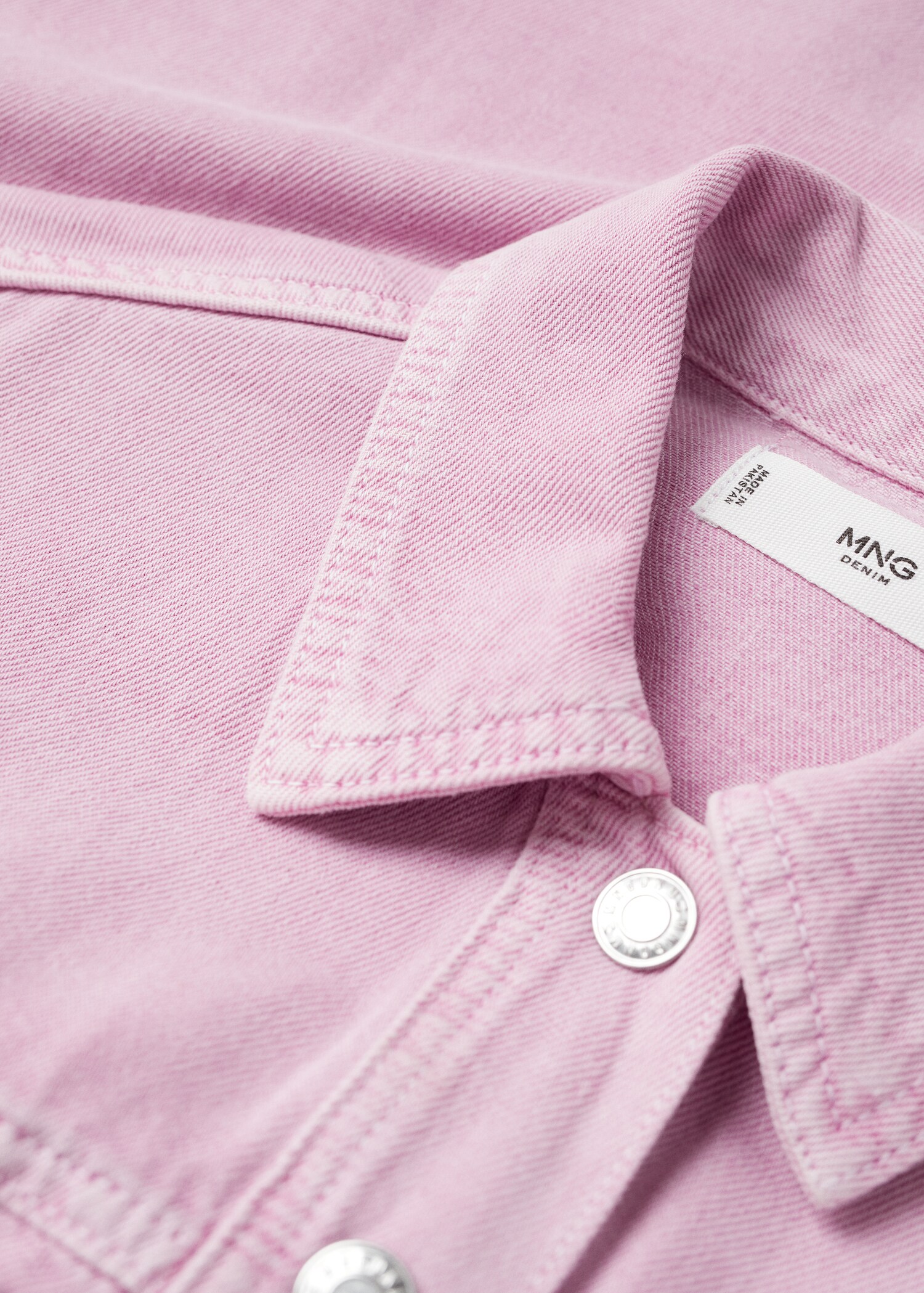Camisa vaquera oversize - Detalle del artículo 8