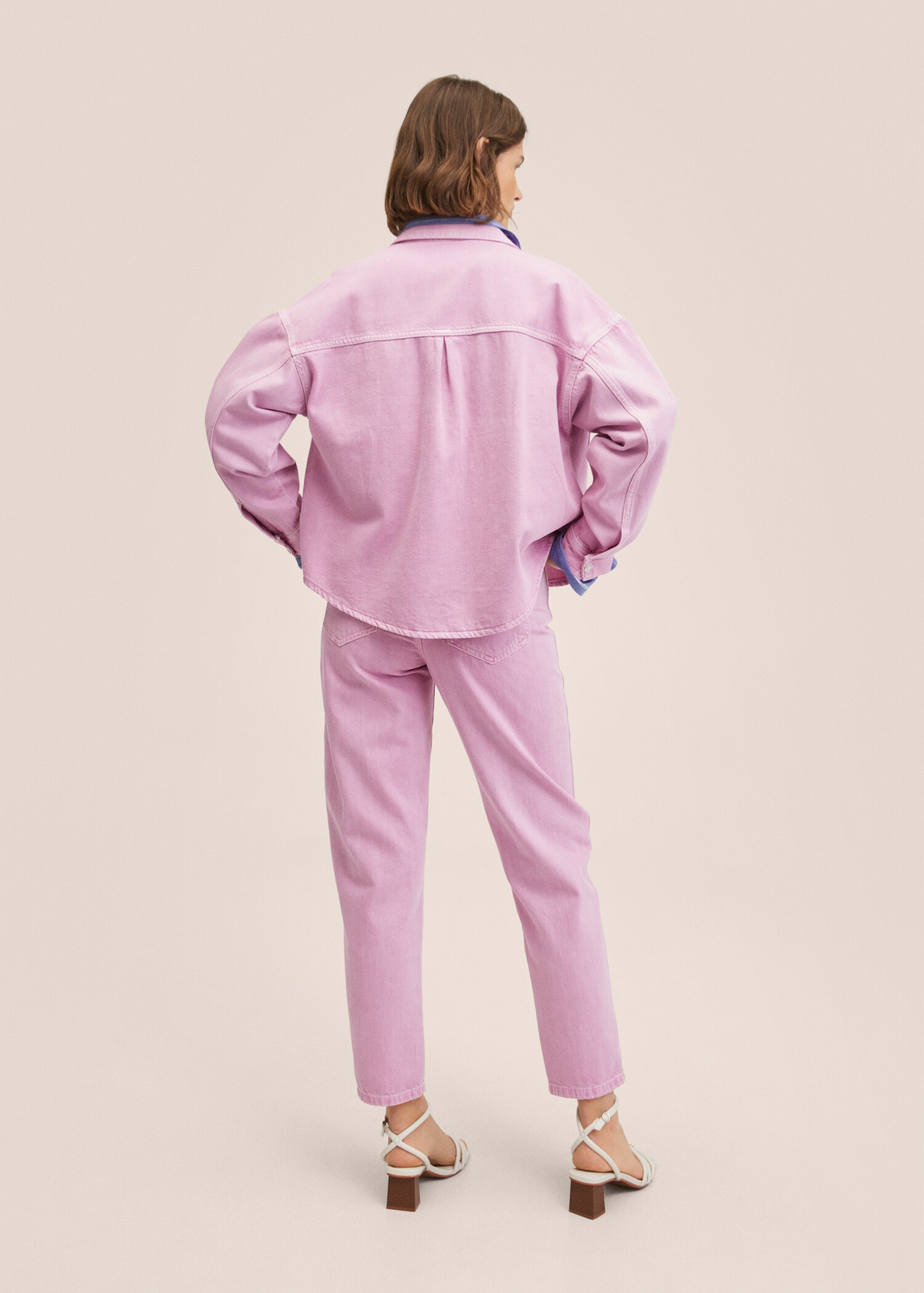 Camisa vaquera oversize - Reverso del artículo