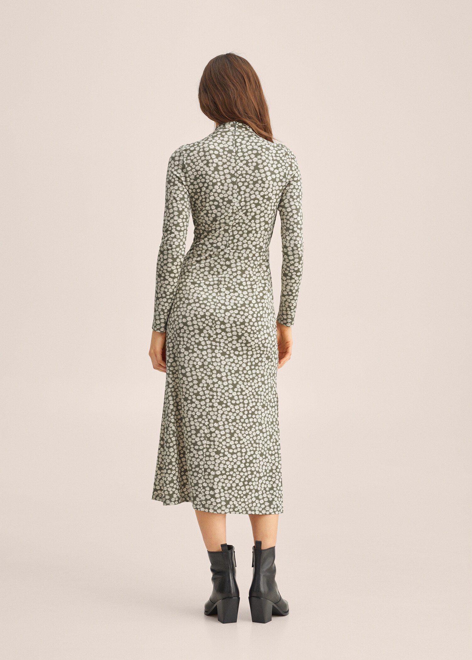 Vestido estampado floral - Reverso del artículo