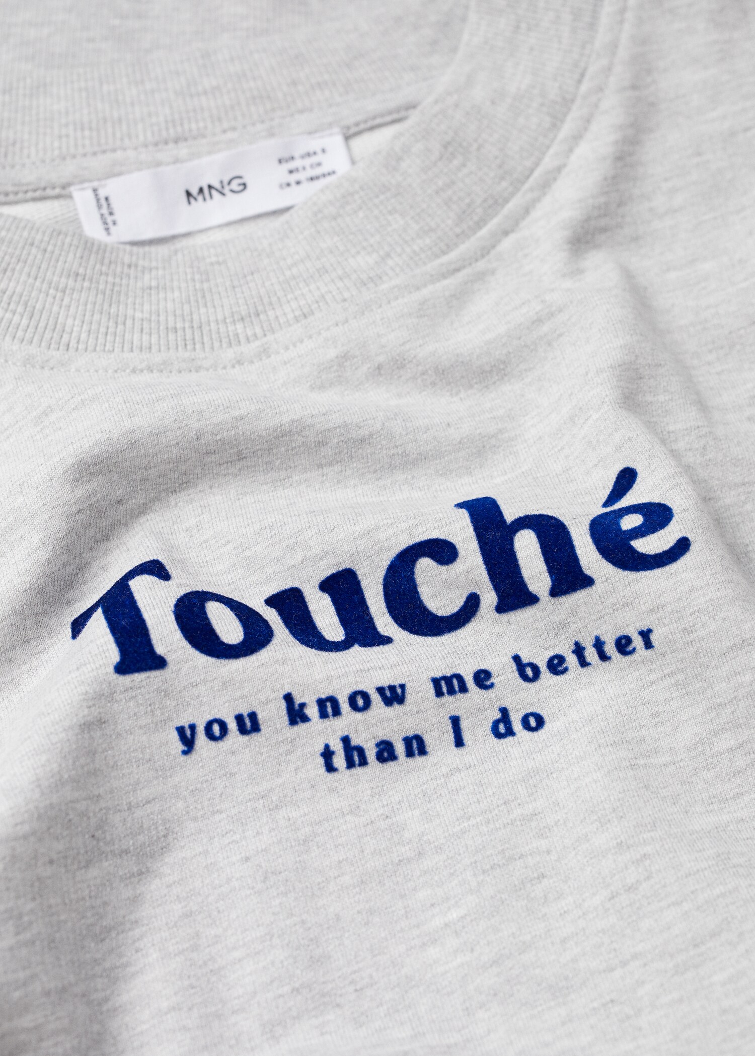 Sudadera mensaje algodón - Detalle del artículo 8