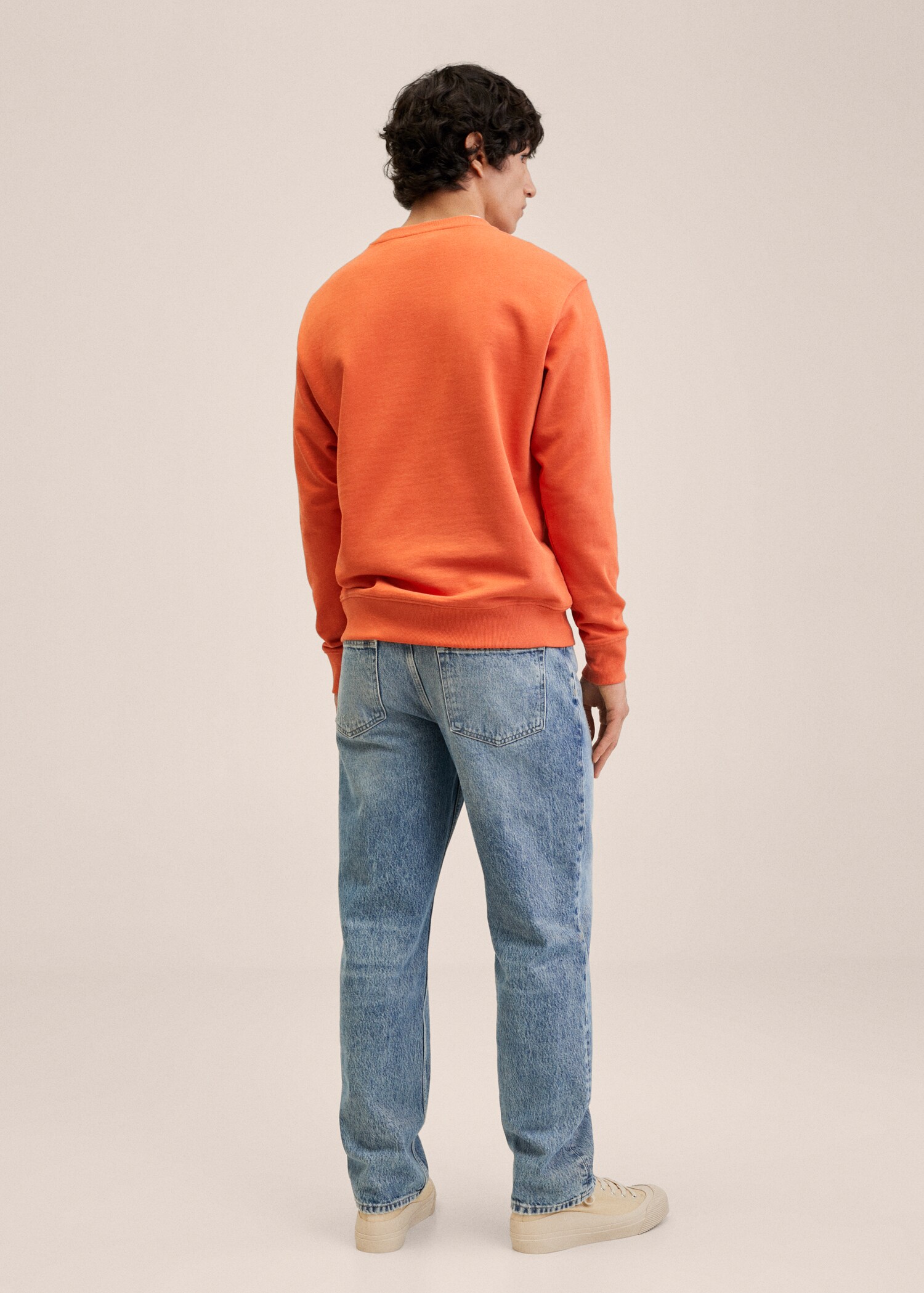 Sudadera básica algodón - Reverso del artículo