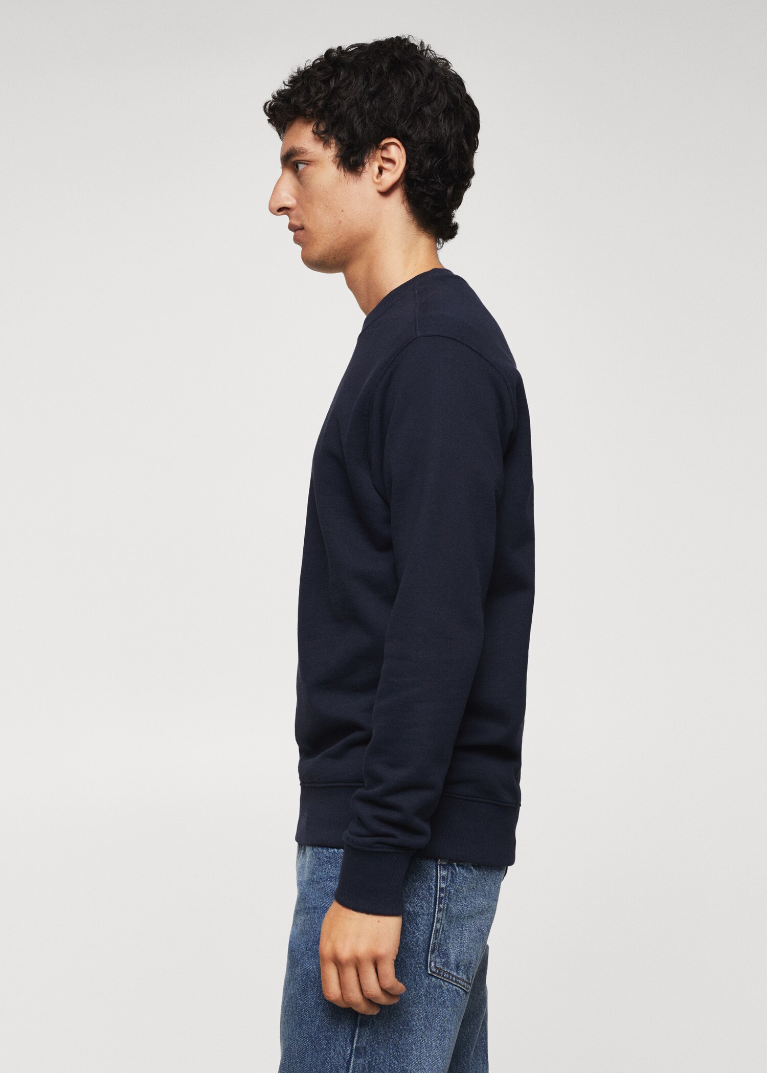 Basic-Baumwollsweatshirt - Detail des Artikels 2