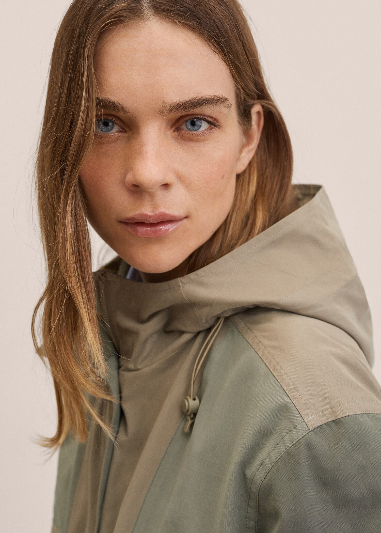 Bavlněná parka oversize - Detail zboží 3