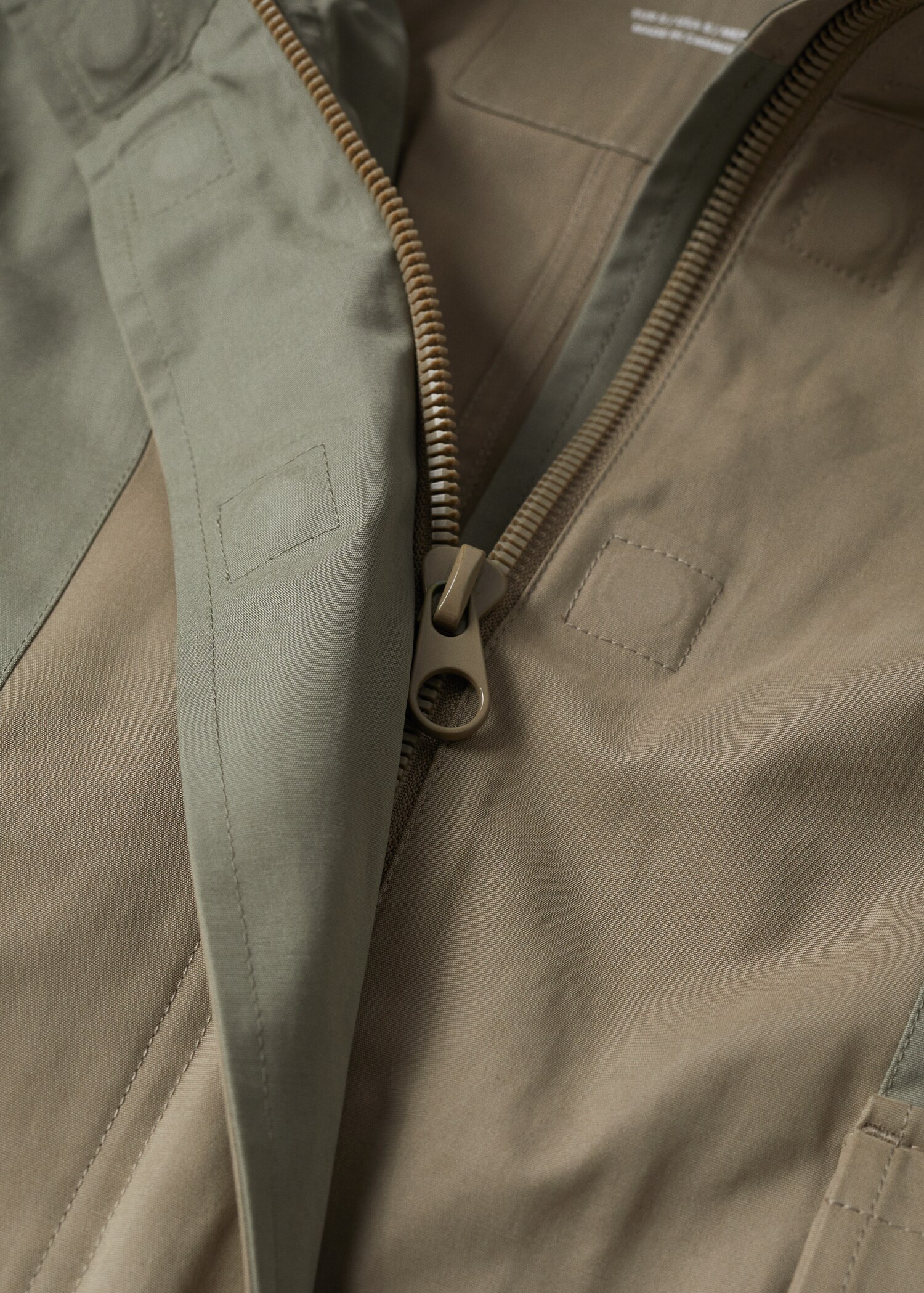 Bavlněná parka oversize - Detail zboží 8
