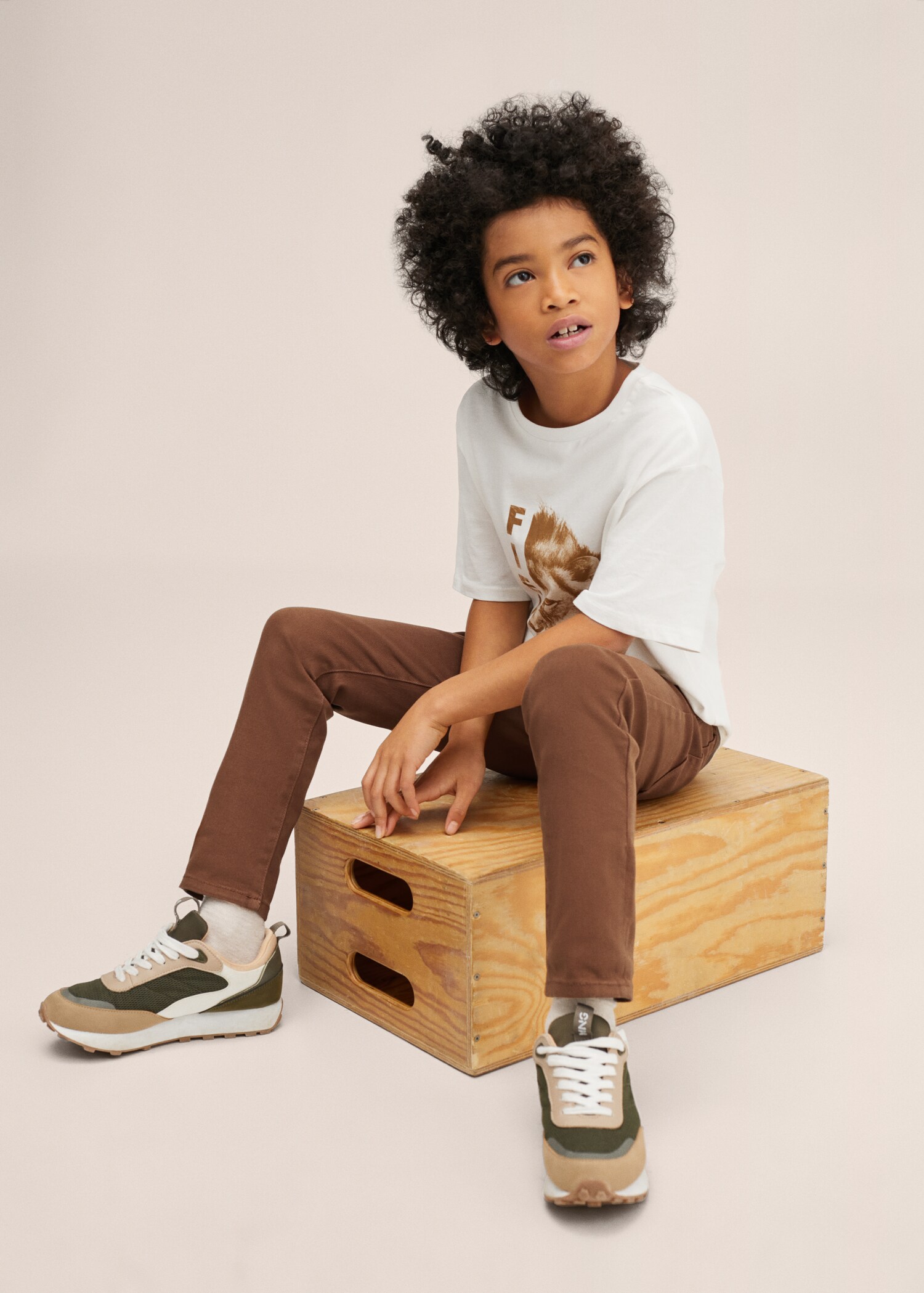 Printed cotton-blend T-shirt - Details of the article 2