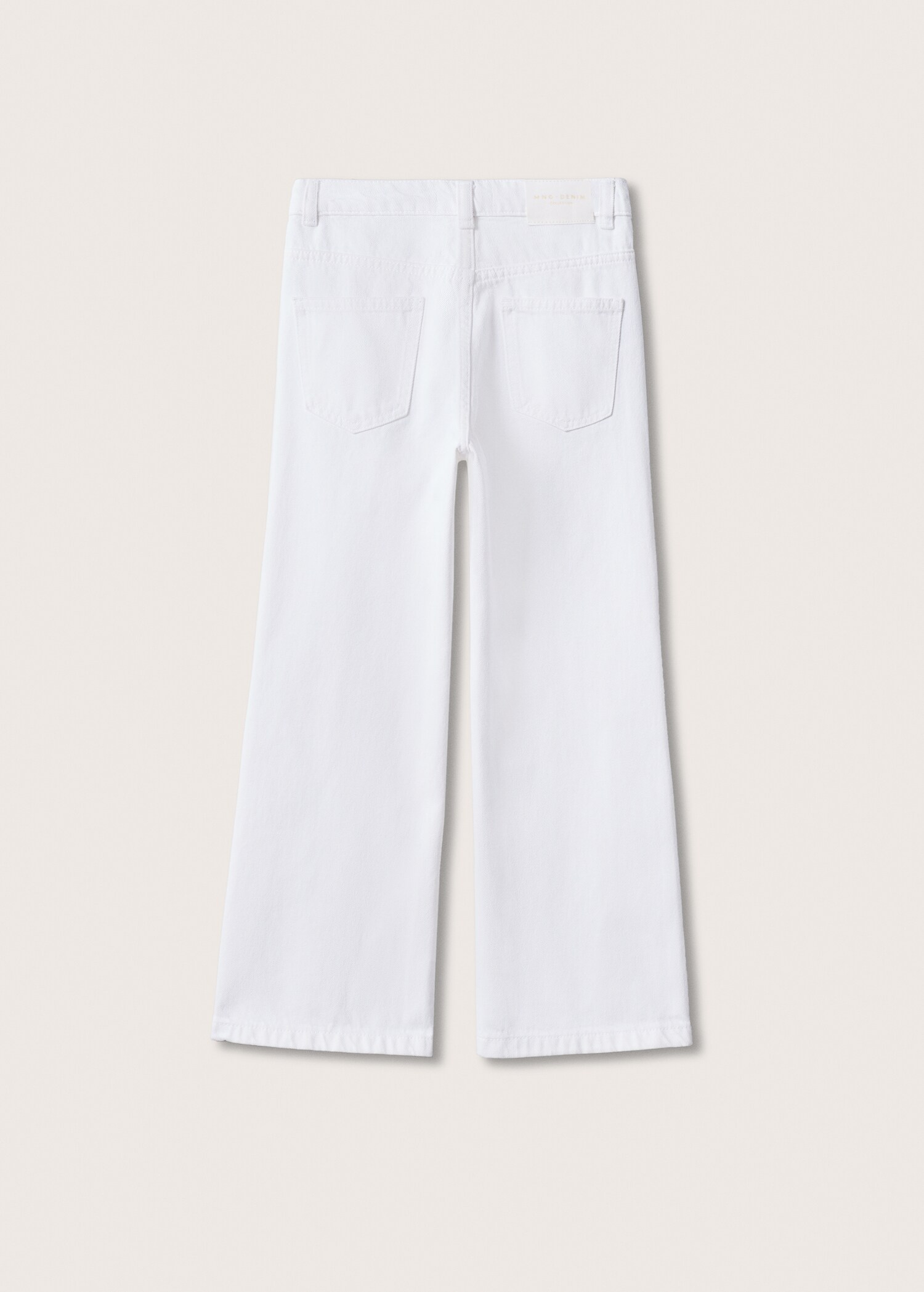 Jeans wide leg - Reverse of the article