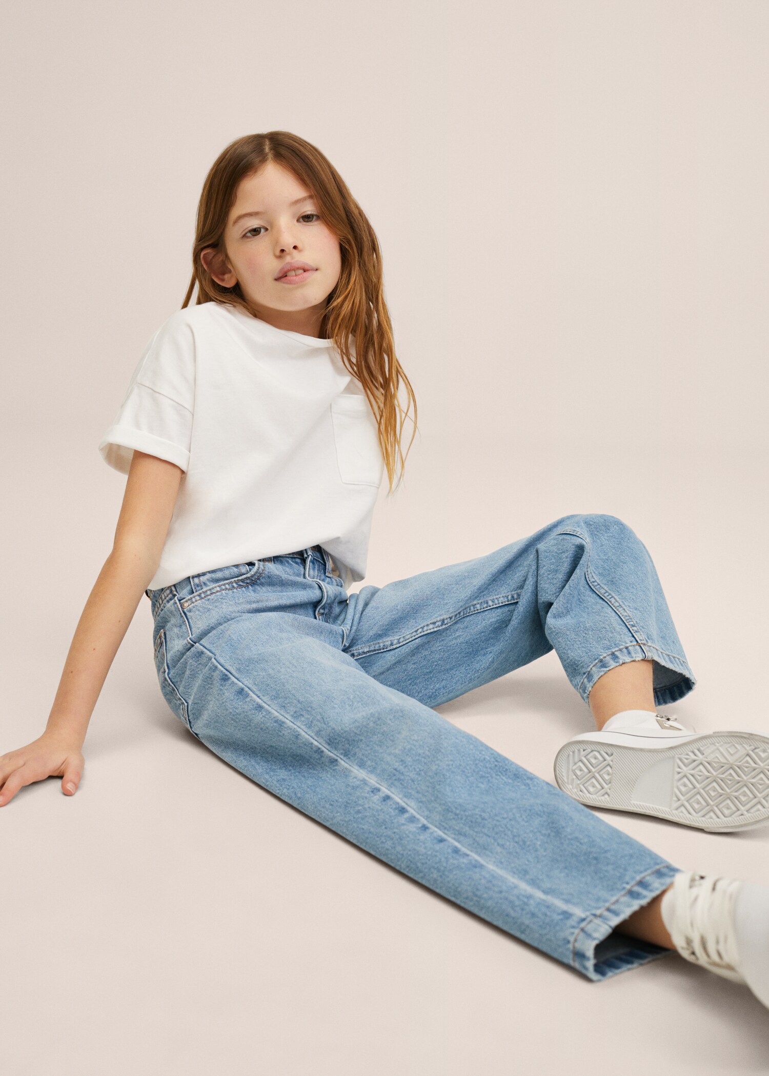 Jeans wide leg - Medium plane