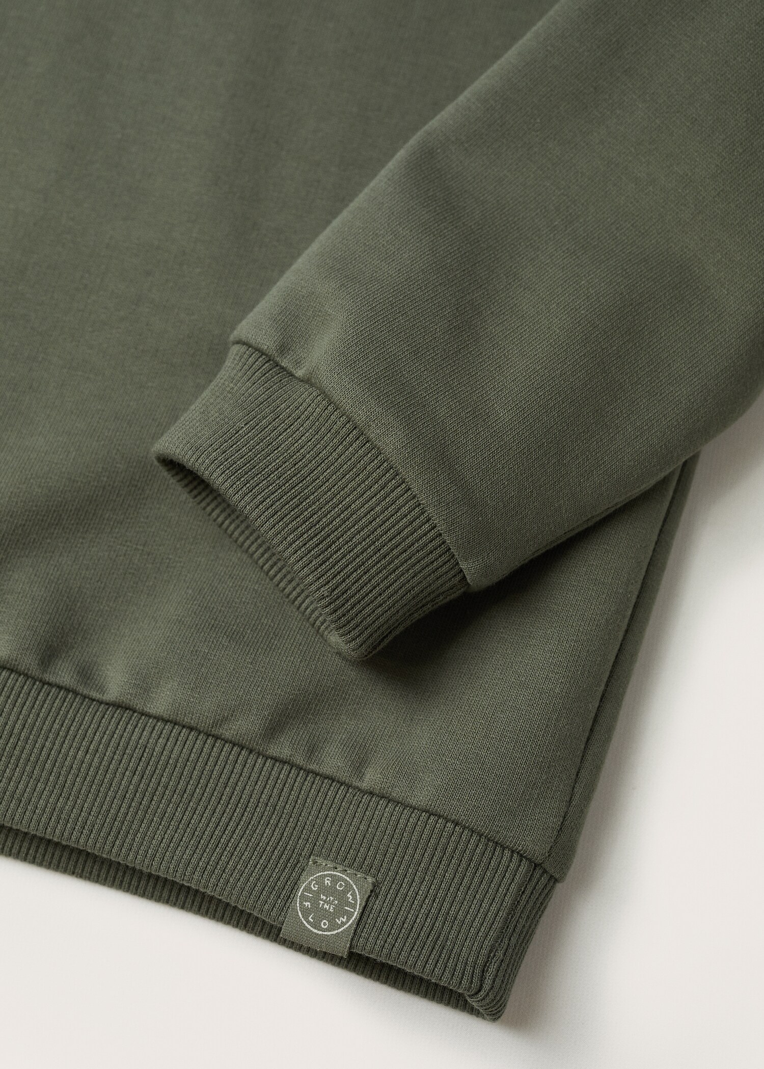 Bavlněná mikina oversize - Detail zboží 8