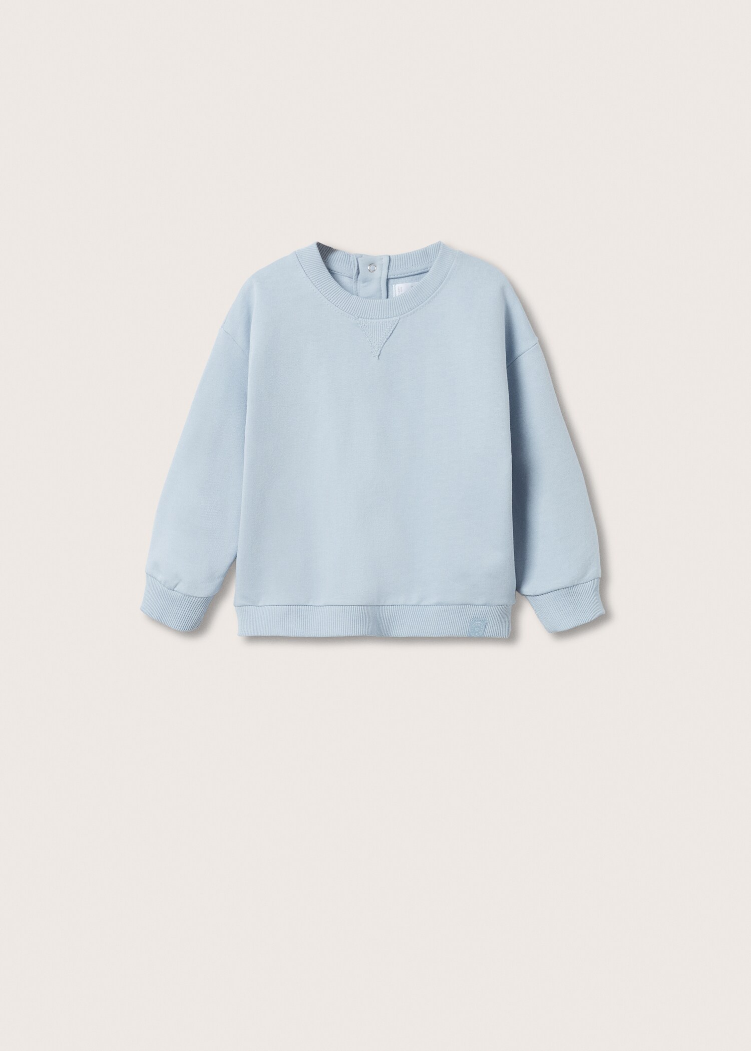 Bavlněná mikina oversize - Zboží bez modelu