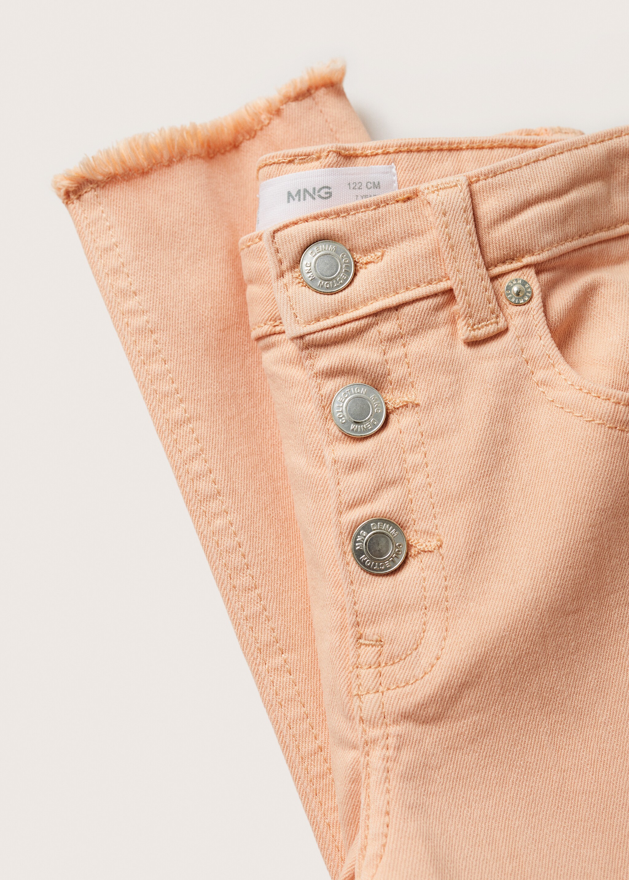 Skinny jeans with buttons - Details of the article 8
