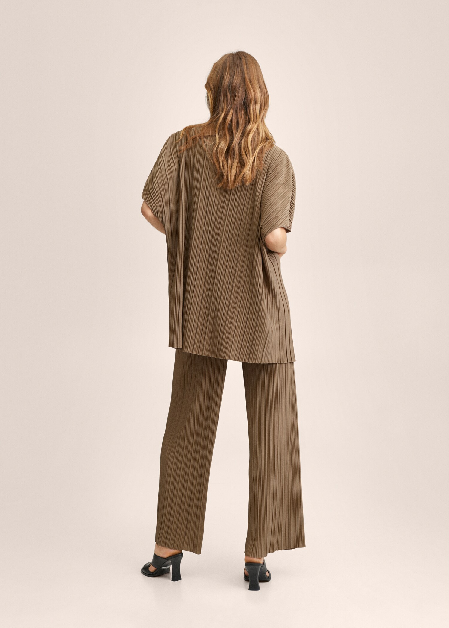 Plisovaný kaftan oversize - Zadní strana zboží
