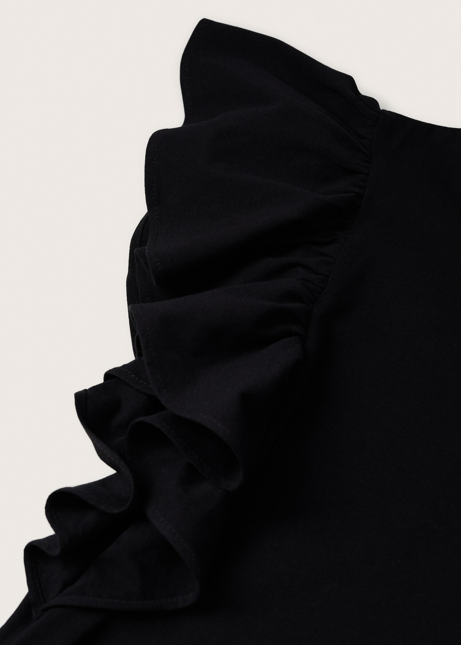 Frills cotton t-shirt - Details of the article 8