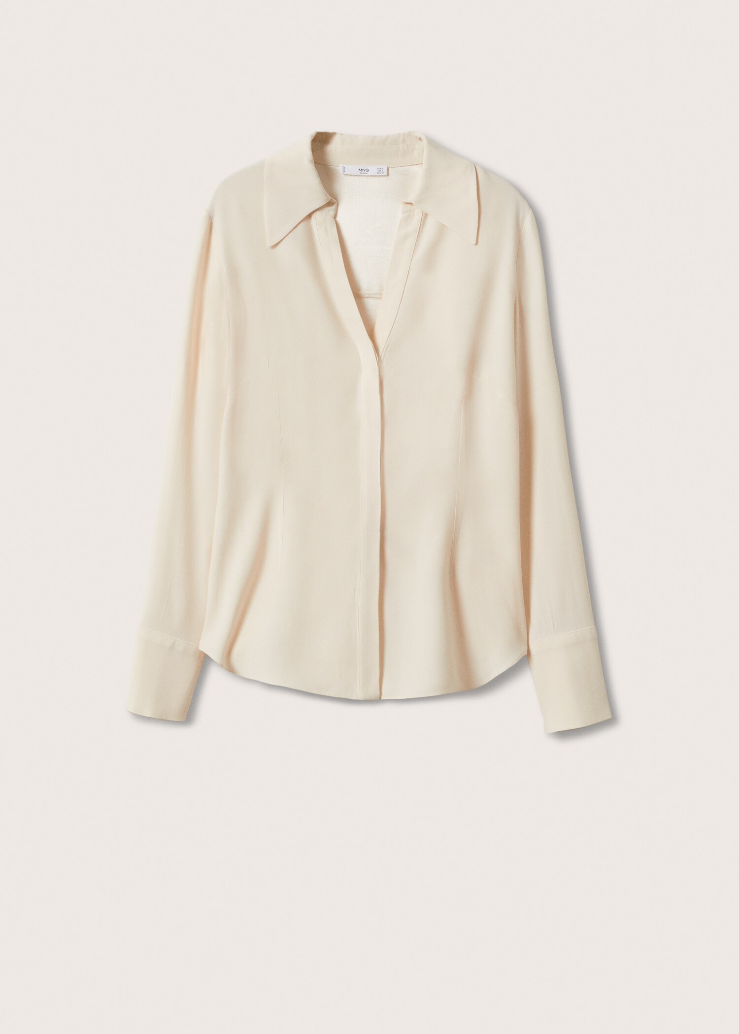 Basic fitted shirt - Article without model