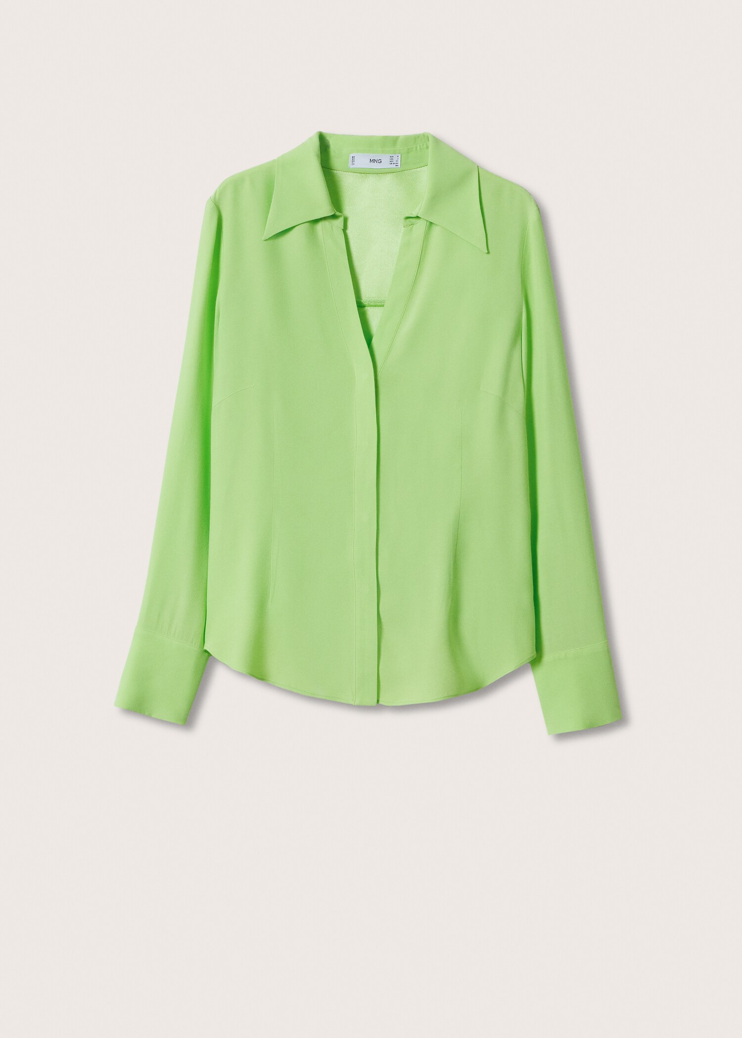 Basic fitted shirt - Article without model