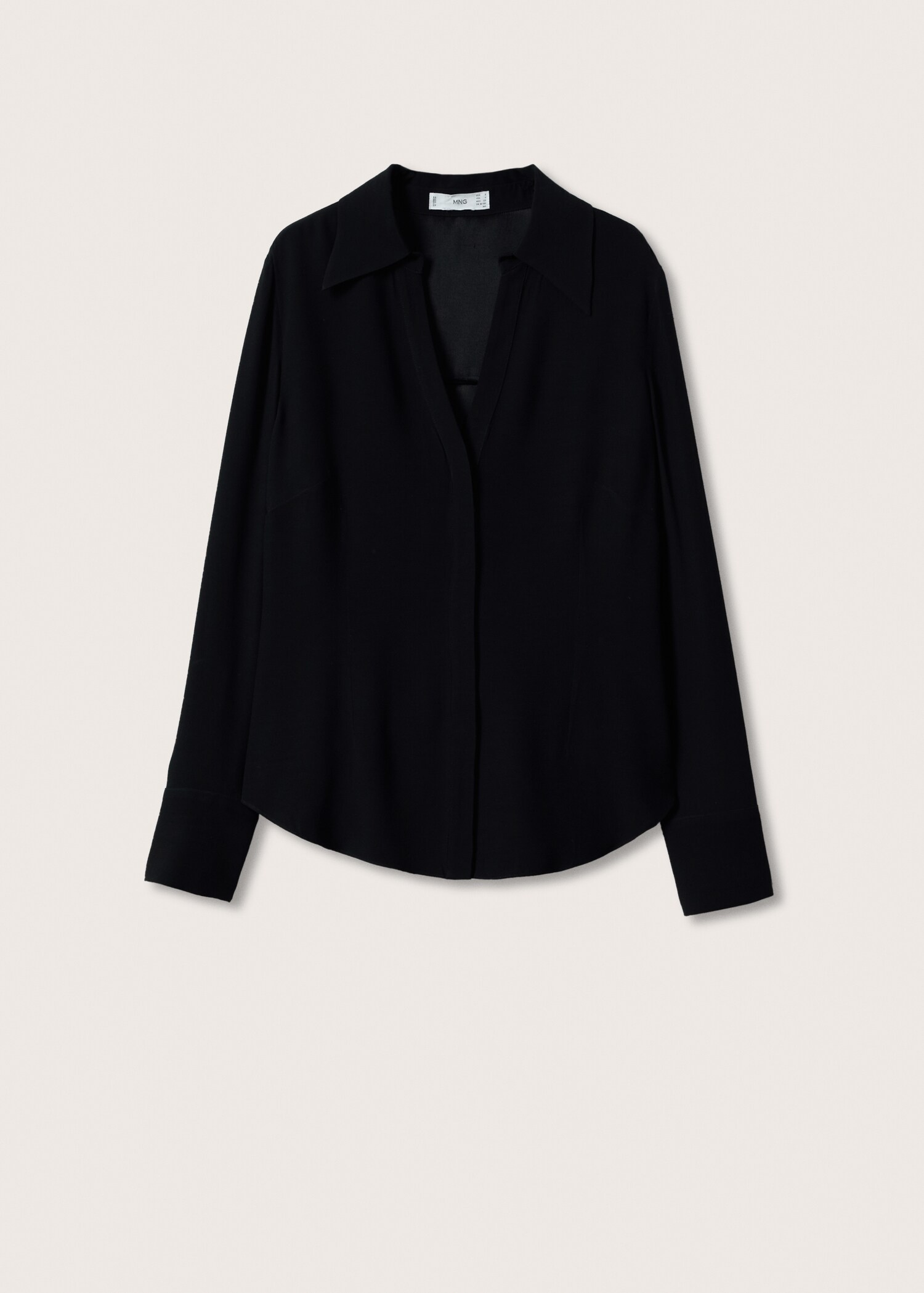 Basic fitted shirt - Article without model