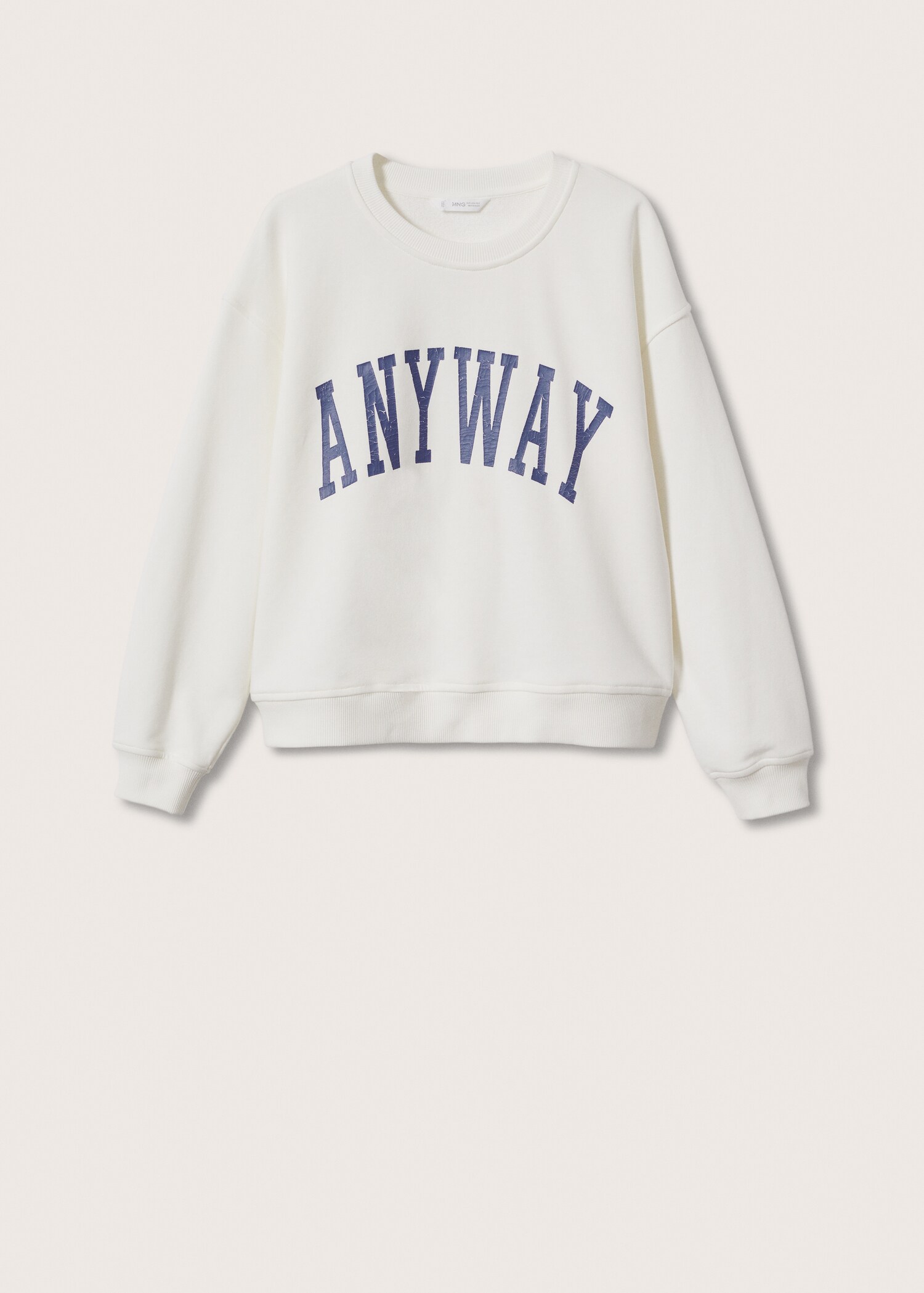 Printed cotton sweatshirt - Article without model