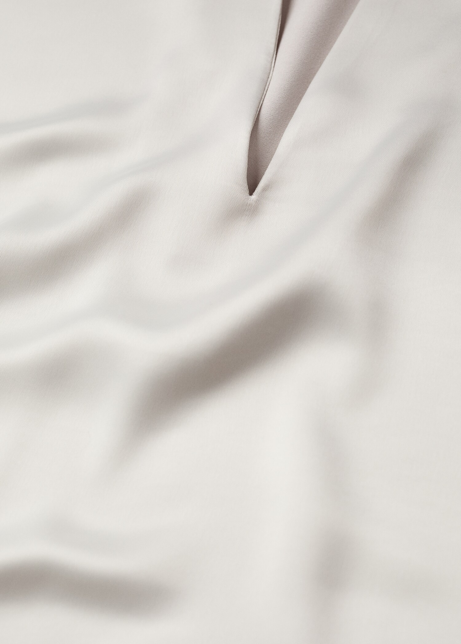 Blusa satinada oversize - Detalle del artículo 8