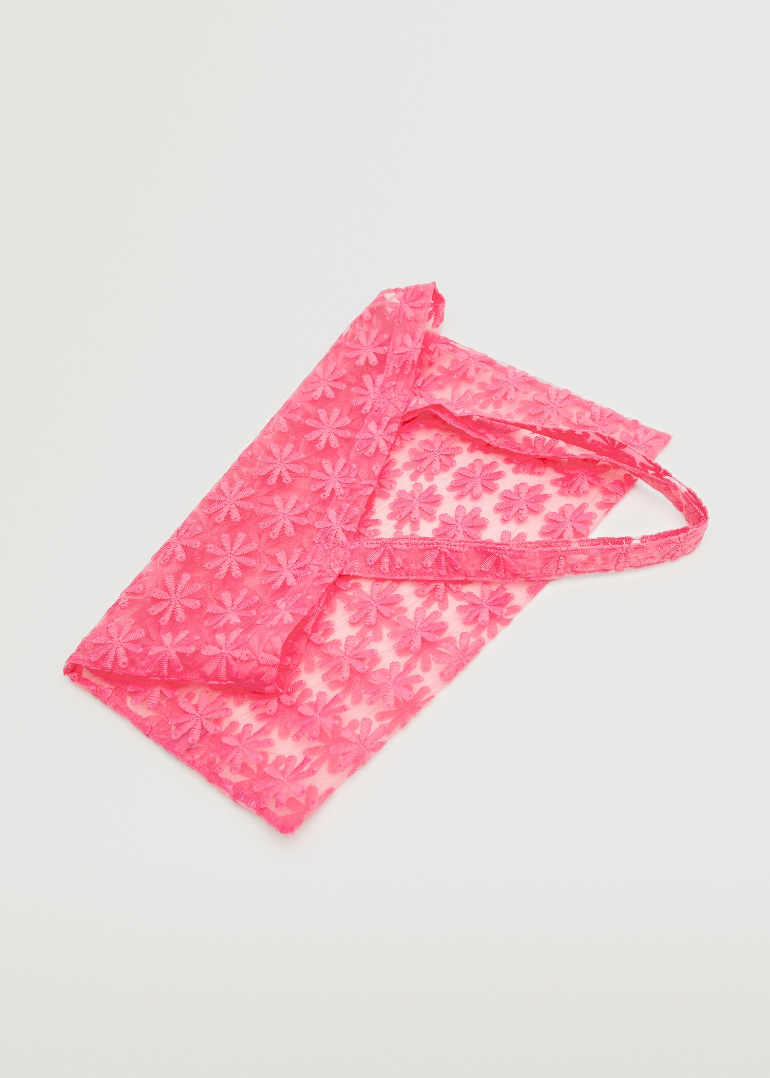 Organza flowers bag - Medium plane