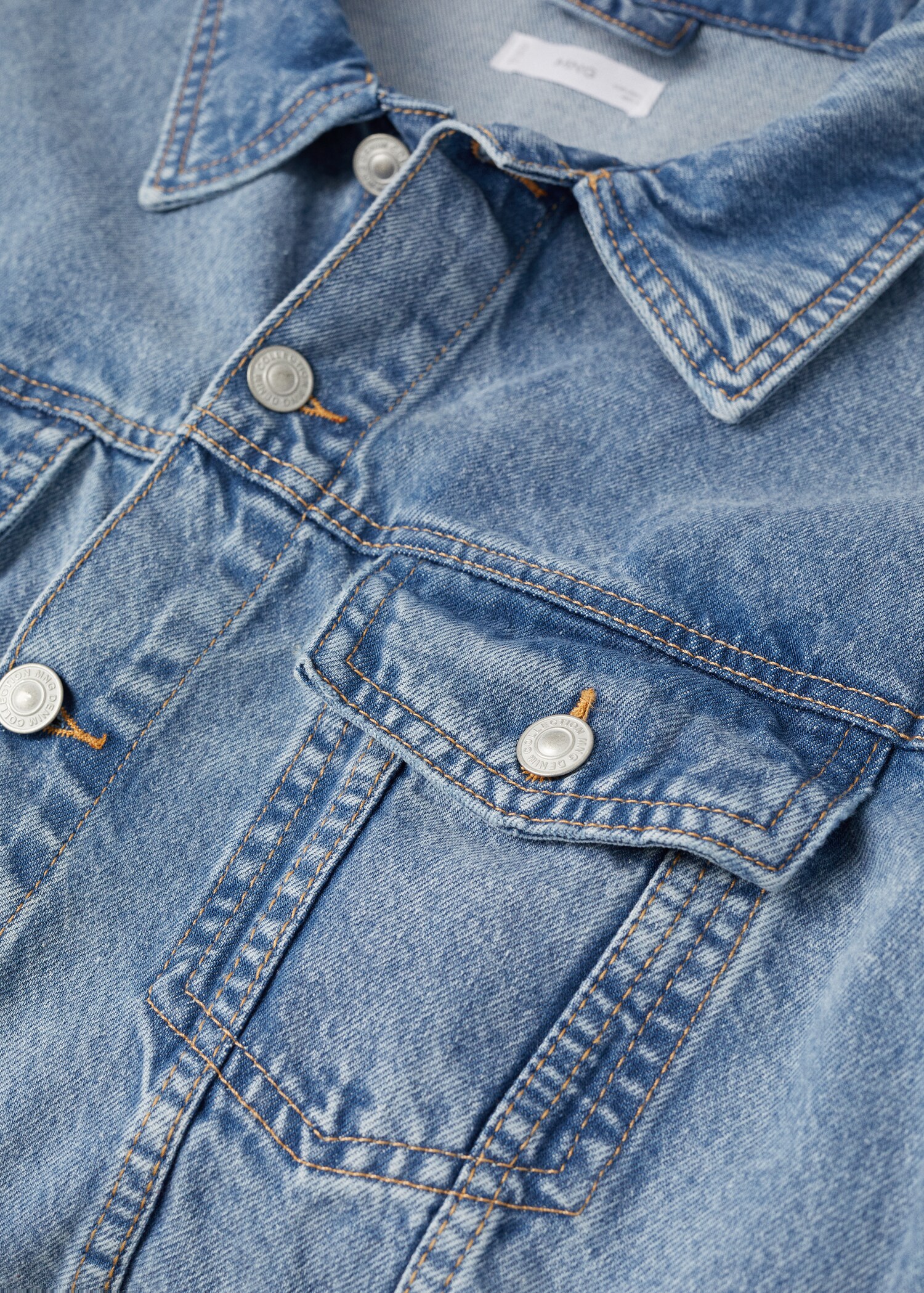 Pockets denim jacket - Details of the article 8