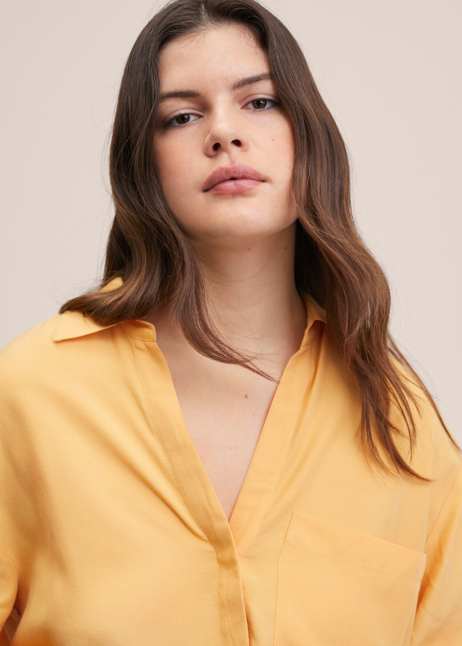 Oversized lyocell blouse - Detail van het artikel 5