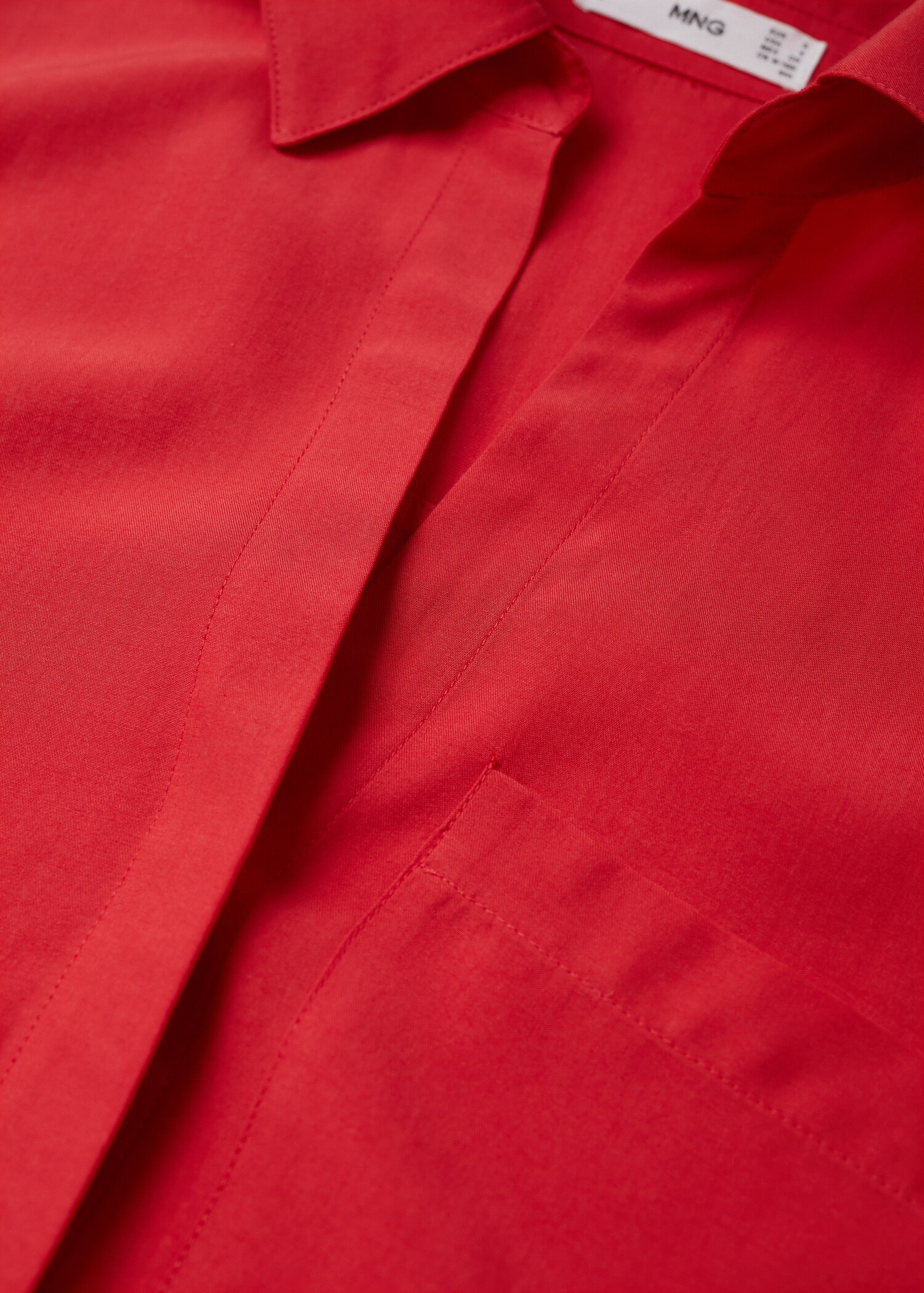 Oversized lyocell blouse - Detail van het artikel 8