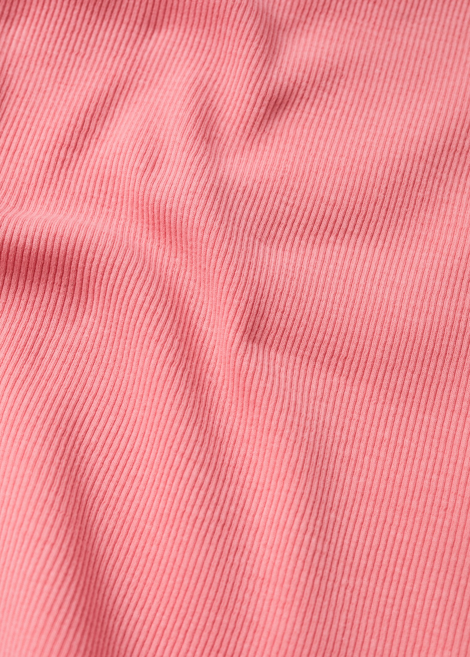 Ribbed cotton-blend top - Details of the article 8