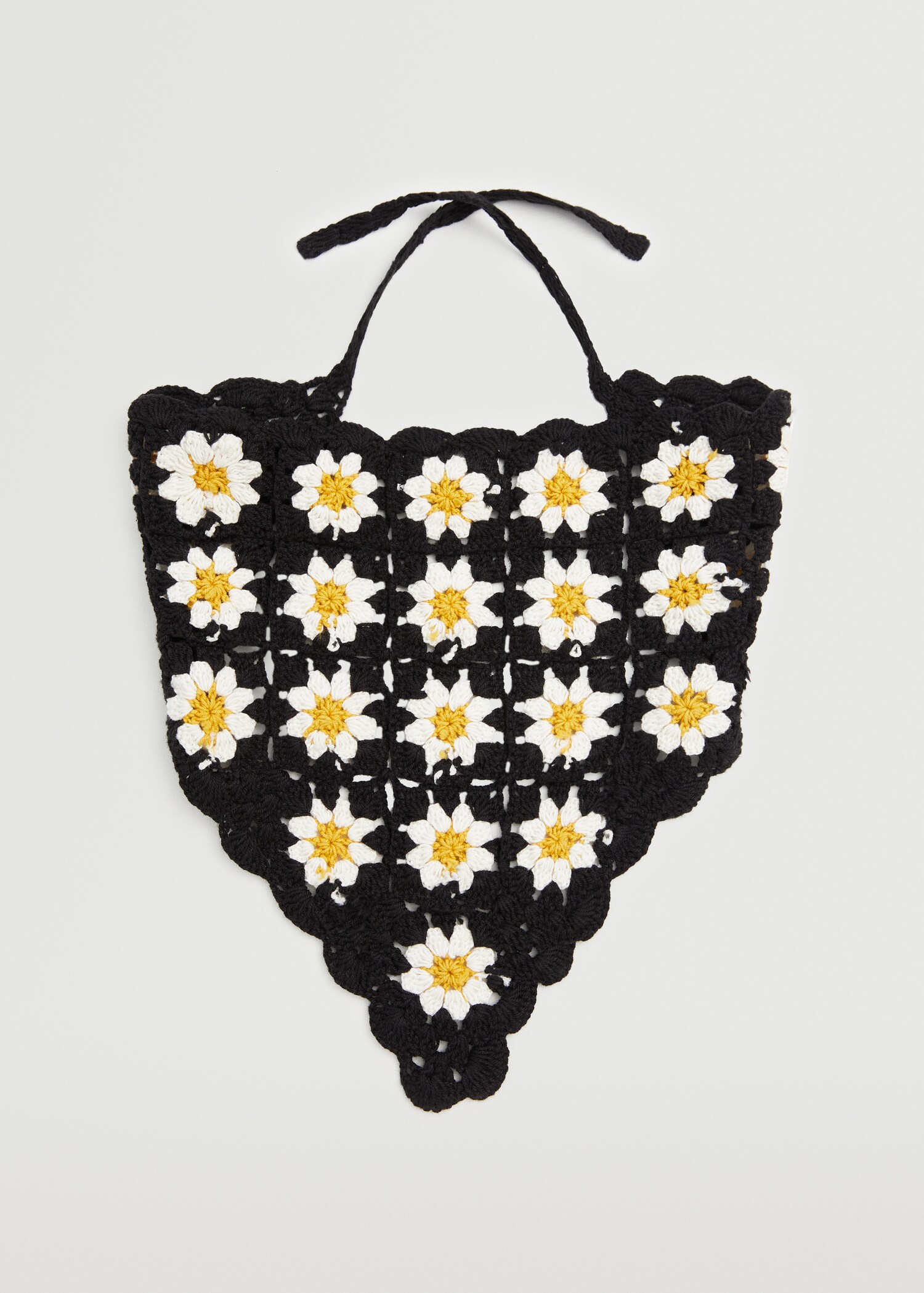 Flowers printed scarf - Article without model