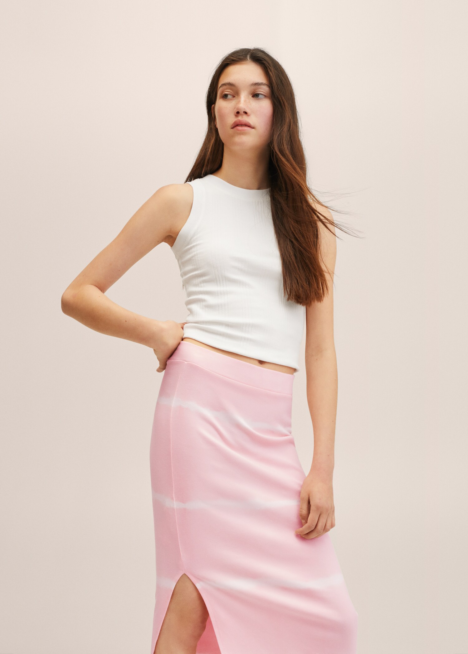 Tie-dye cotton skirt - Details of the article 2