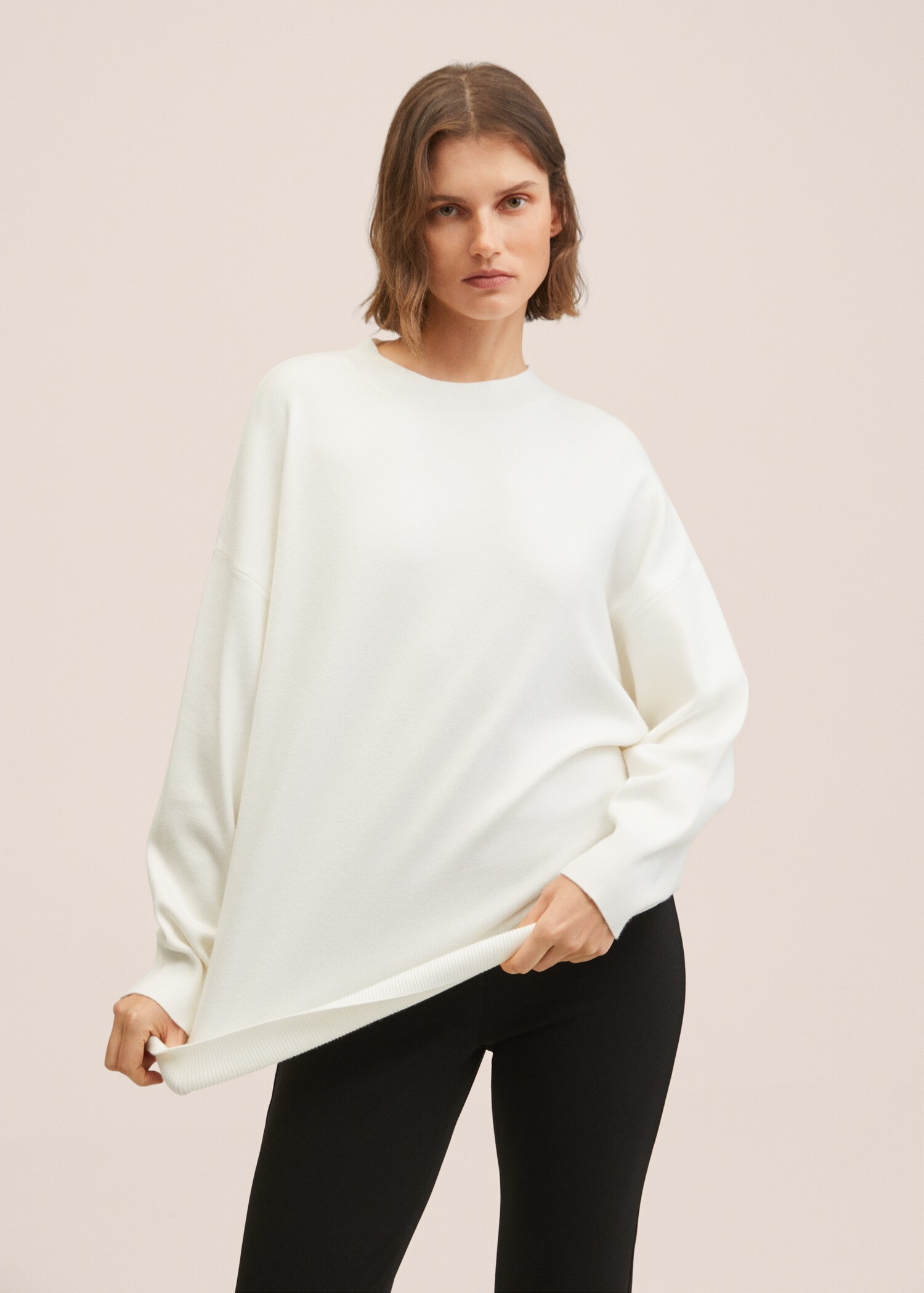 Oversize knit sweater - Medium plane