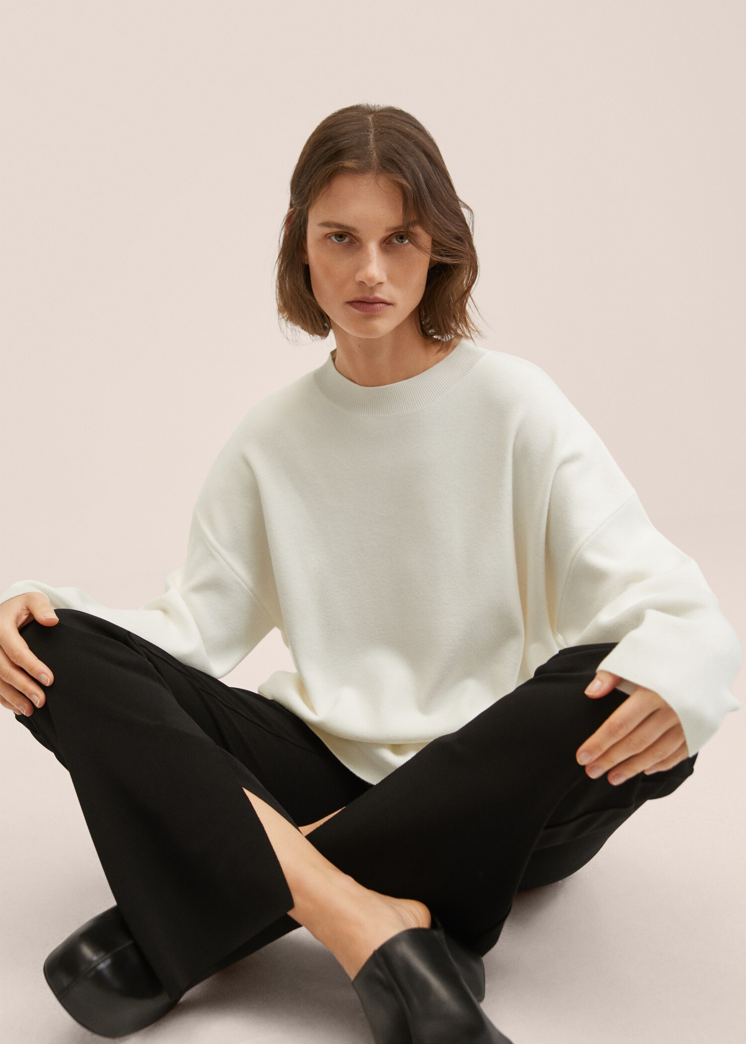 Oversize knit sweater - Details of the article 2