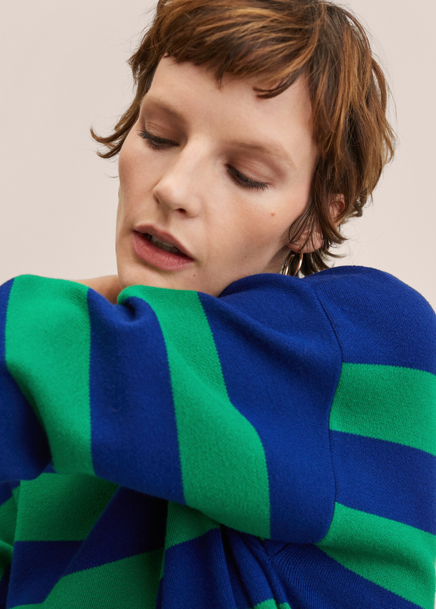 Pull-over maille oversize - Détail de l'article 1