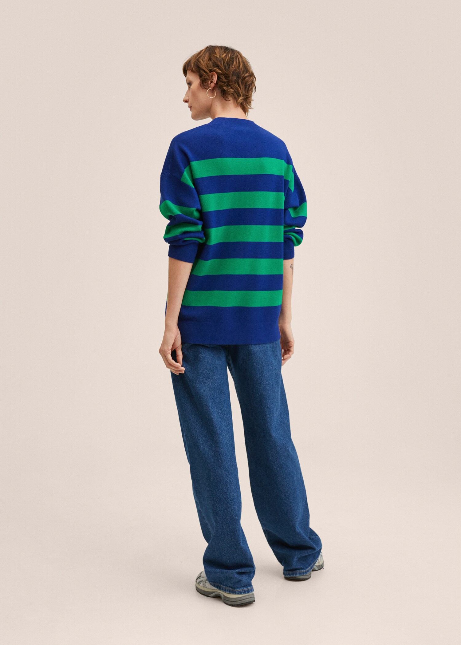 Pull-over maille oversize - Verso de l’article
